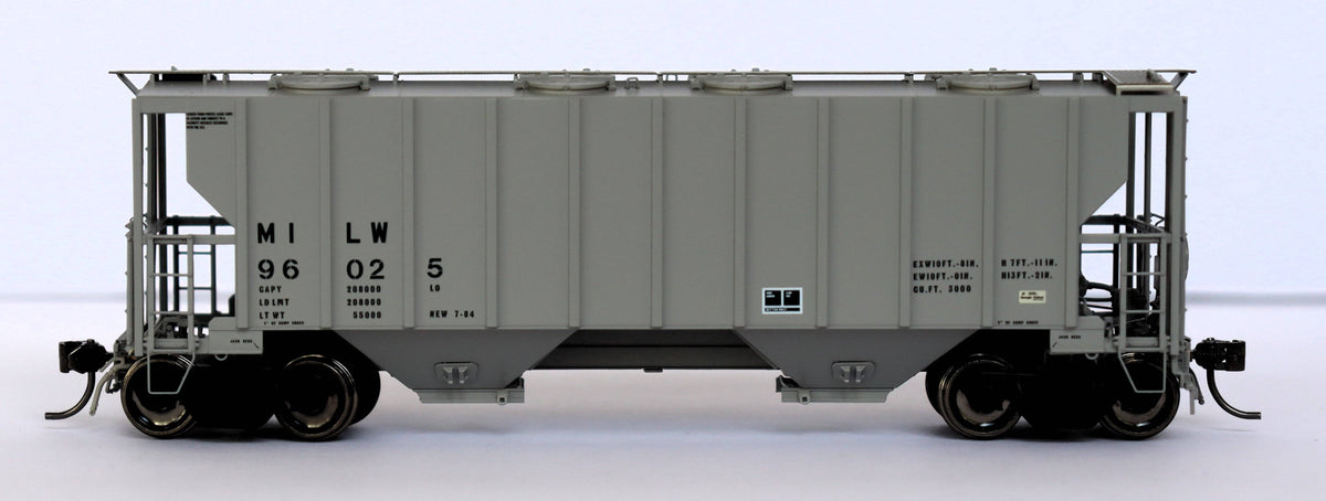 Atlas HO 20007122 - Master - Portec 3000 Covered Hopper "Milwaukee Road" #96079
