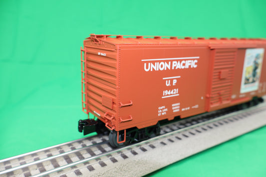 Lionel 2426090 - Freightsounds PS-1 Boxcar "Union Pacific" #194421 (WWII - Look Dad) - MrMuffin'sTrains