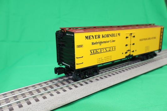 Lionel 2442222 - Woodside Reefer Car "Meyer Kornblum" #244 - MrMuffin'sTrains