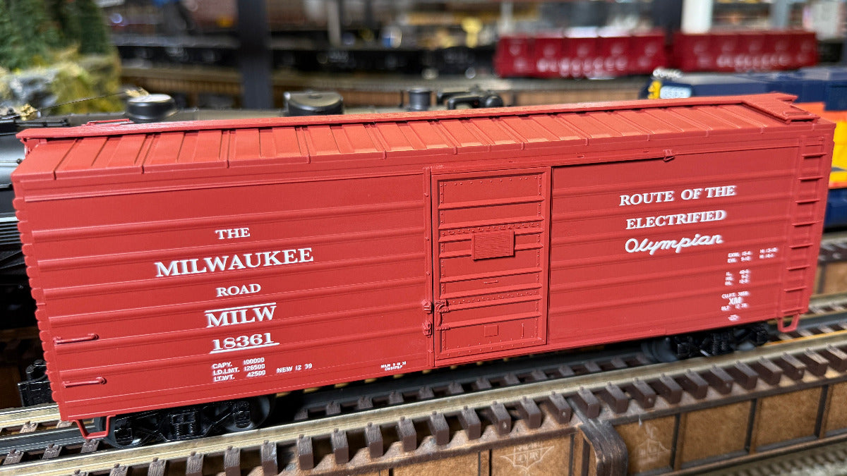 Lionel 2542022 - Rib-Side Boxcar "Milwaukee Road" #18361 (Olympian)