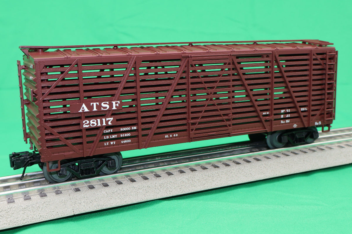 Atlas O 2002415 - Trainman - 40' Stock Car "Santa Fe"