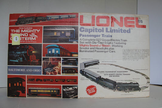 Lionel 6-1587 Capitol Limited Passenger Train Set-Second hand-M4209