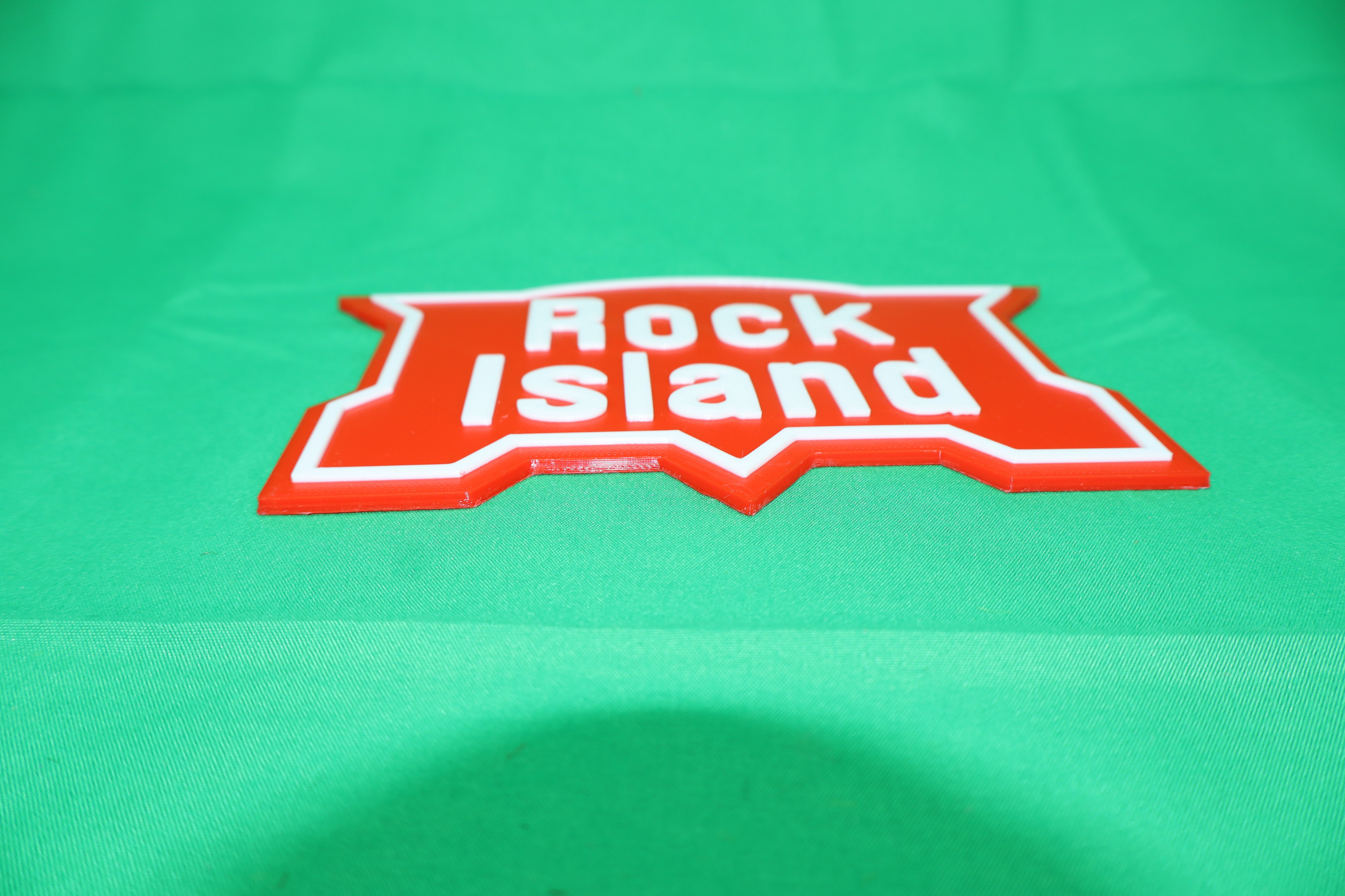 Trackside 3D #46 - 3D Printed Railroad Signs "Rock Island"