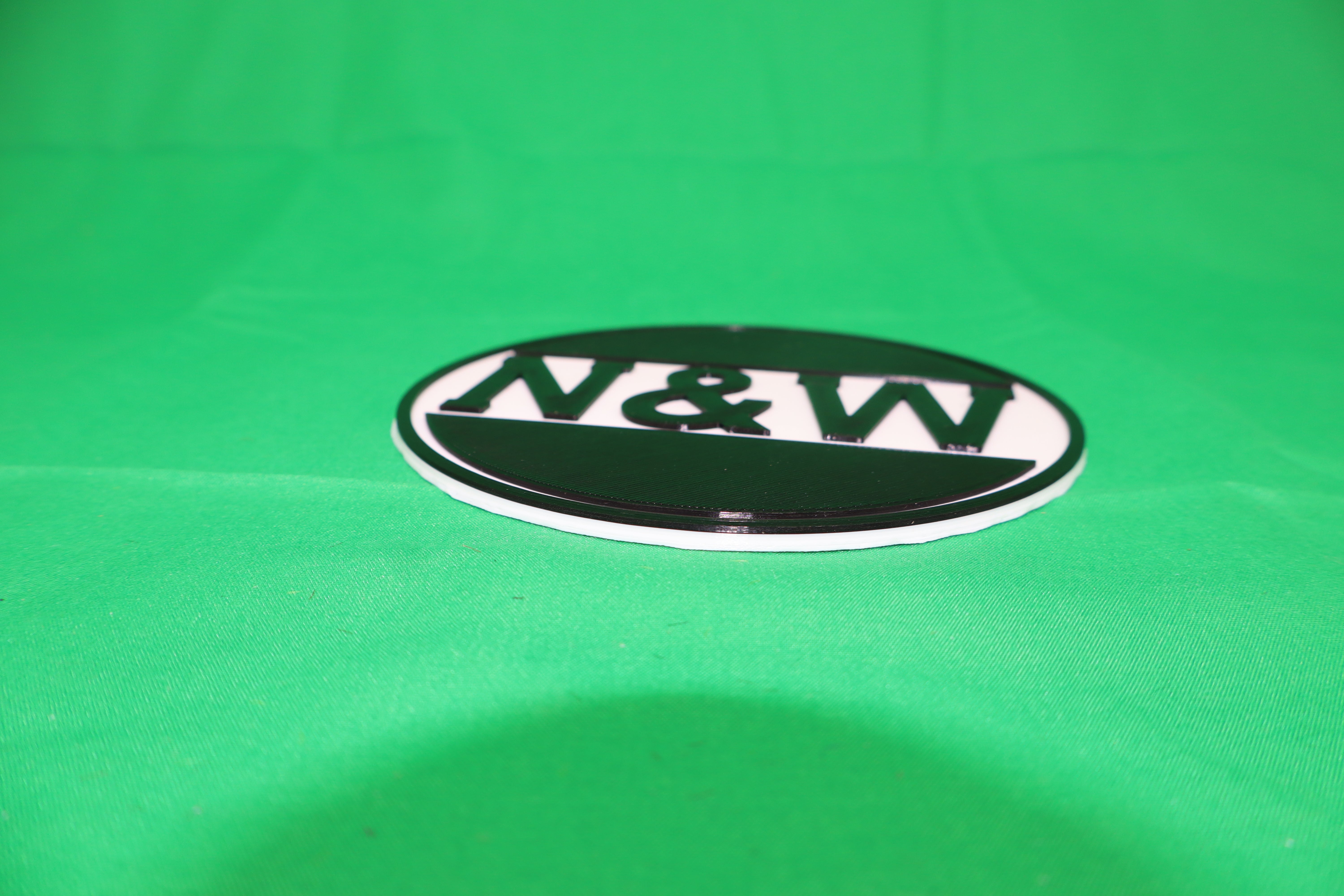 Trackside 3D #44 - 3D Printed Railroad Signs "Norfolk & Western"