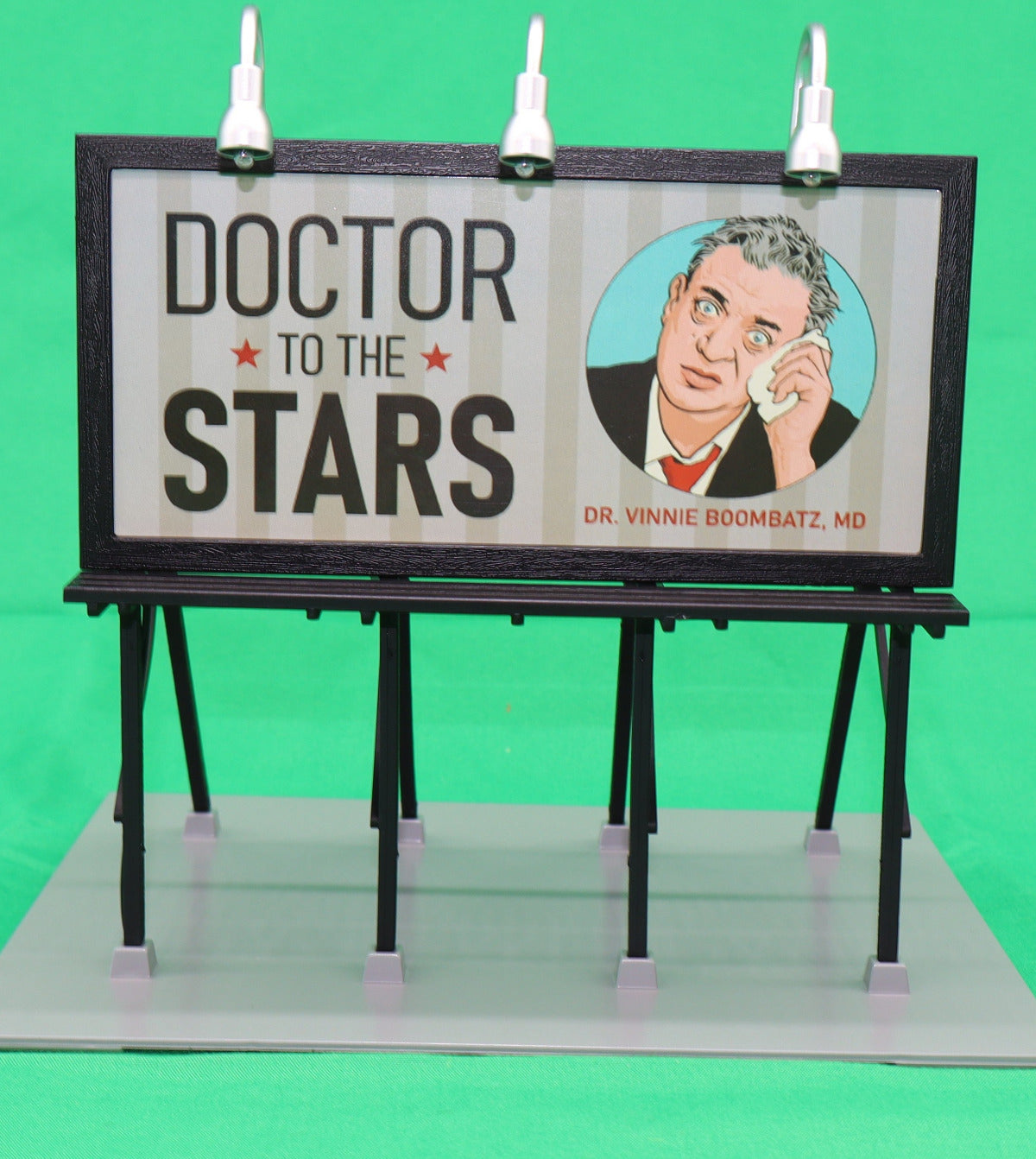 MTH 30-90702 - Lighted Billboard "Dr. Vinnie Boombatz"