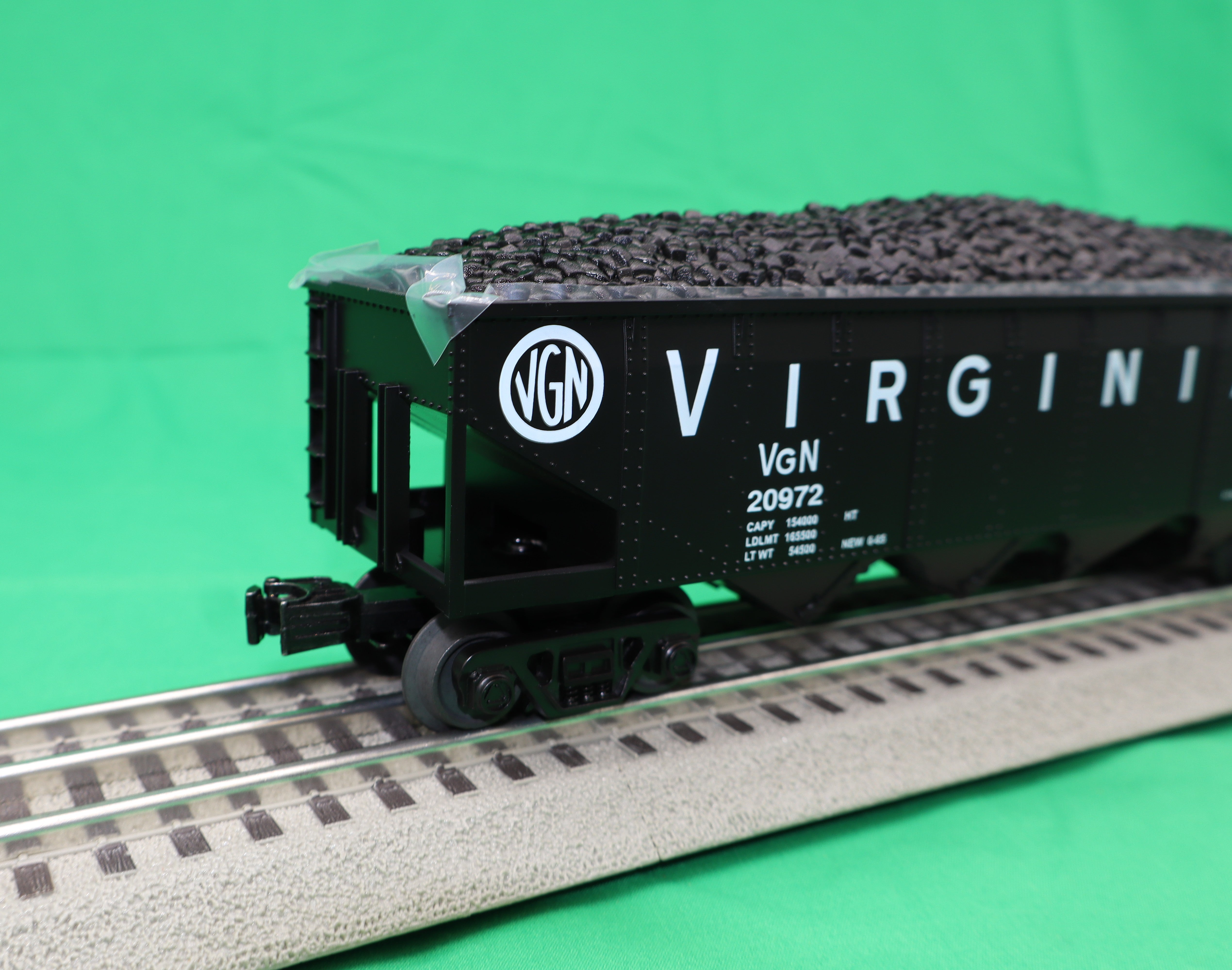 MTH 30-75754 - 4-Bay Hopper Car "Virginian" #20972