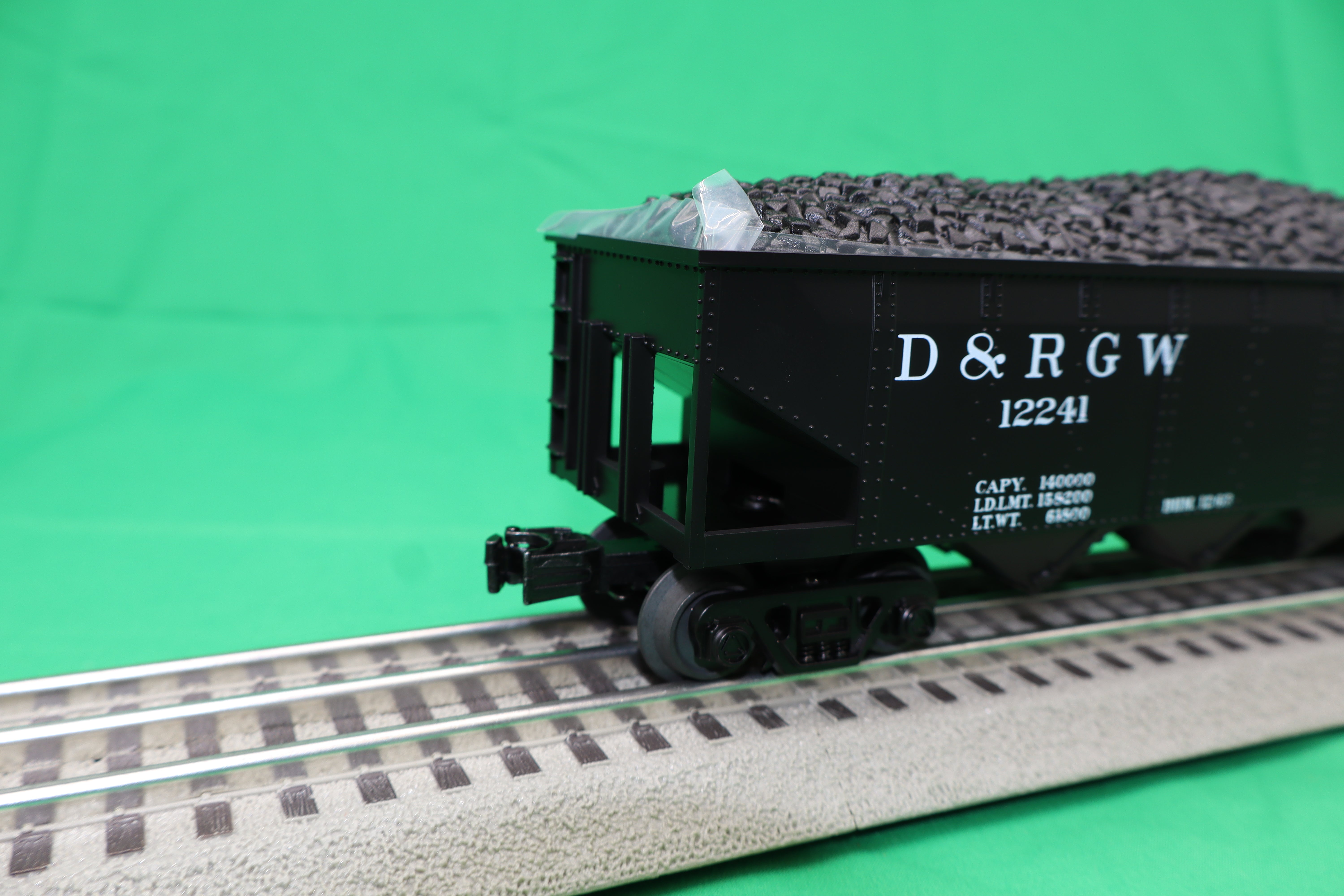 MTH 30-75757 - 4-Bay Hopper Car "Denver & Rio Grande" #12241