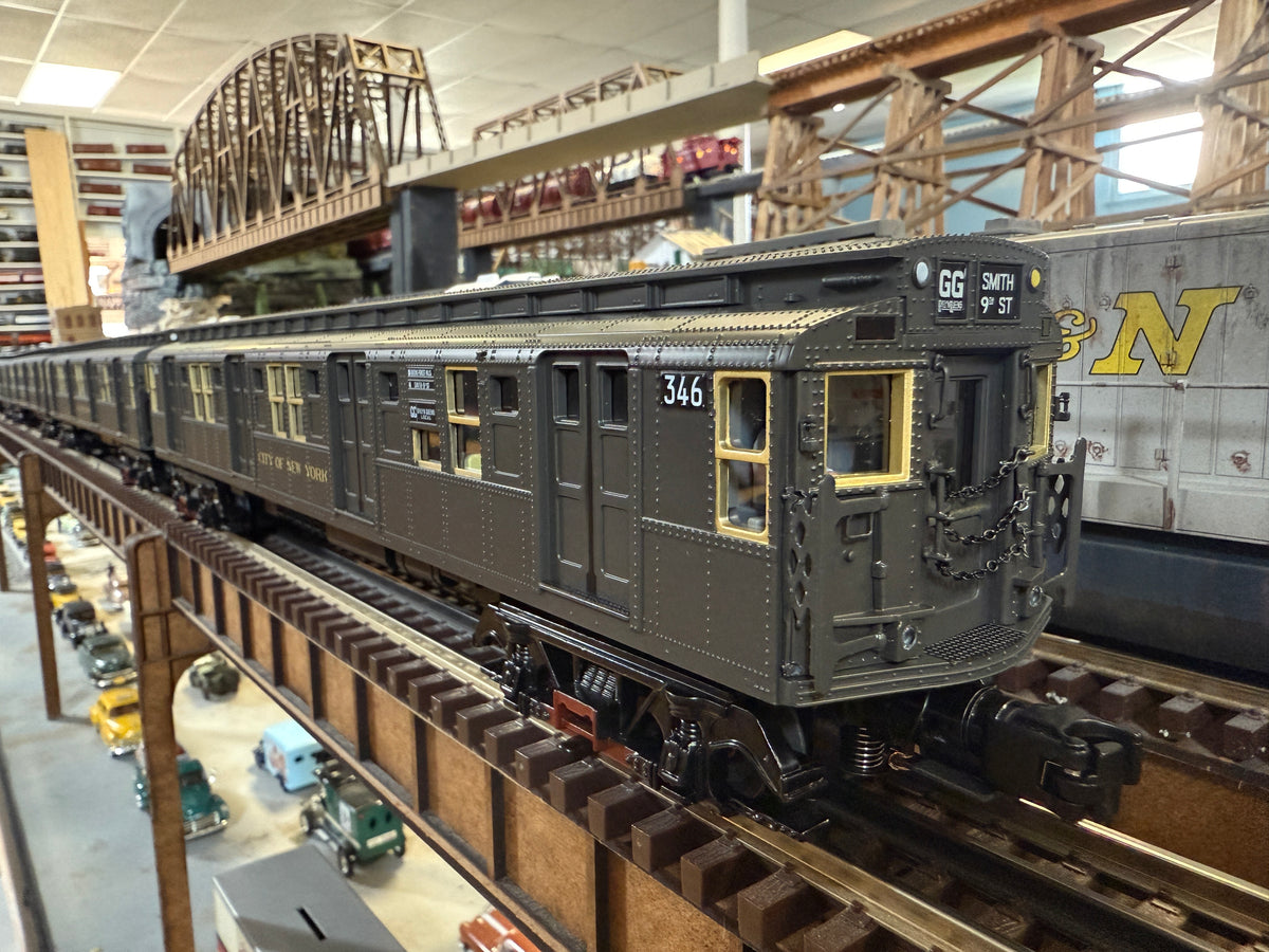 MTH 20-21940-1 - R1 Subway Set "Metropolitan Transportation Authority" w/ PS3 (4-Car) - MrMuffin'sTrains