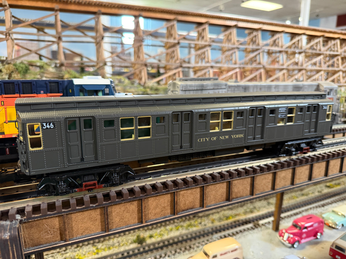 MTH 20-21940-1 - R1 Subway Set "Metropolitan Transportation Authority" w/ PS3 (4-Car) - MrMuffin'sTrains