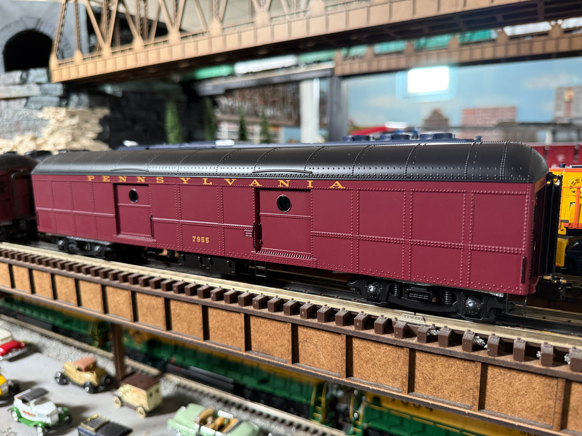 Lionel 2527230 - B60 Baggage Car "Pennsylvania" #7955 - MrMuffin'sTrains