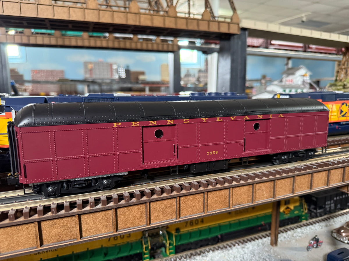 Lionel 2527230 - B60 Baggage Car "Pennsylvania" #7955 - MrMuffin'sTrains