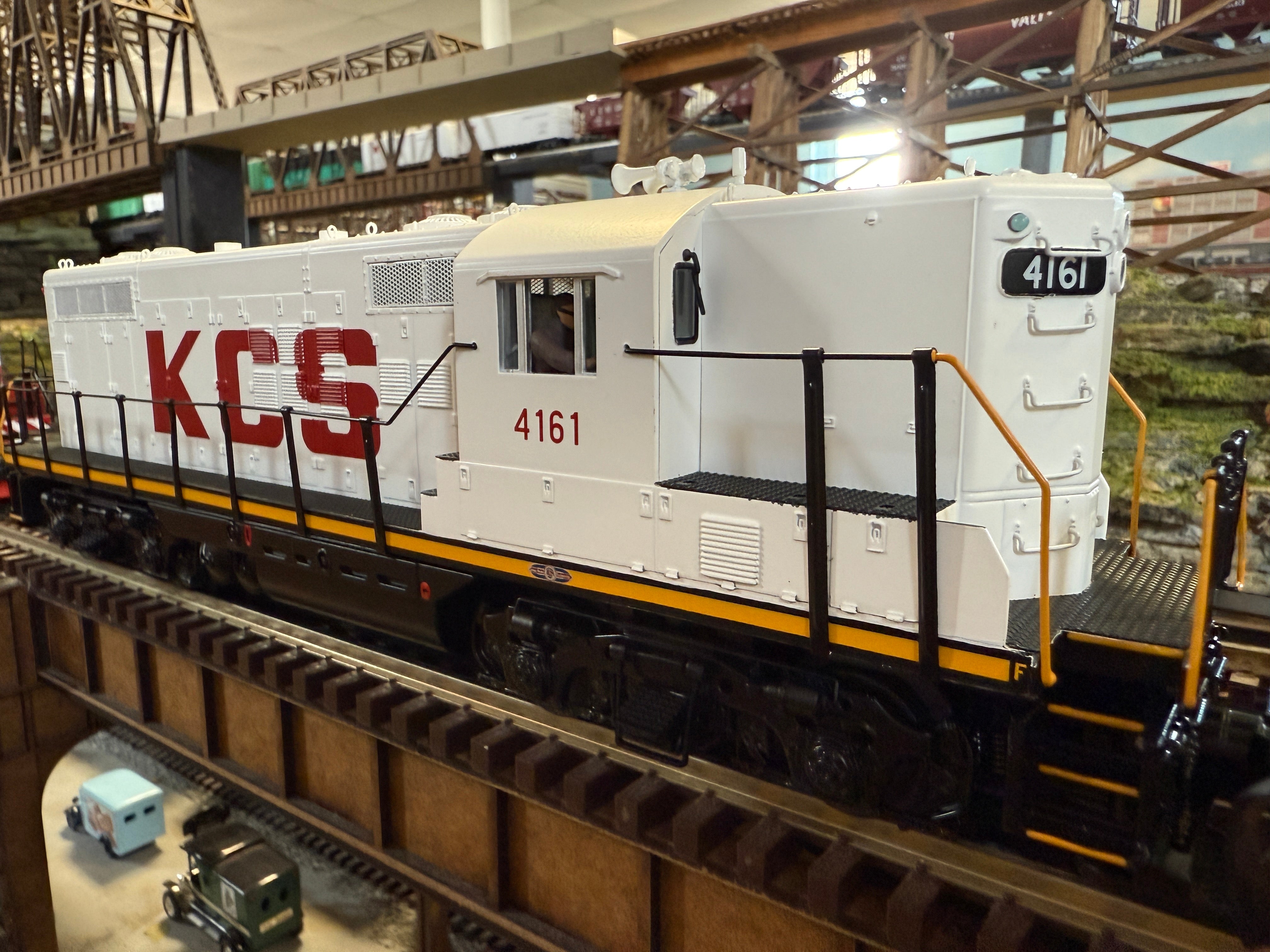 MTH 20-21989-1 - GP-7 Diesel Engine "Kansas City Southern" #4161 w/ PS3  - Custom Run for MrMuffin'sTrains