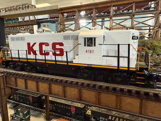 MTH 20-21989-1 - GP-7 Diesel Engine "Kansas City Southern" #4161 w/ PS3 - Custom Run for MrMuffin'sTrains