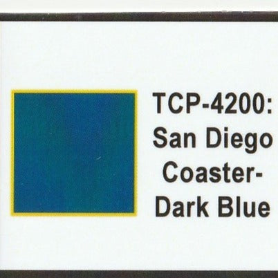 Tru-Color Paint TCP-4200 - San Diego Coaster - Dark Blue (Solvent-Based Paint)