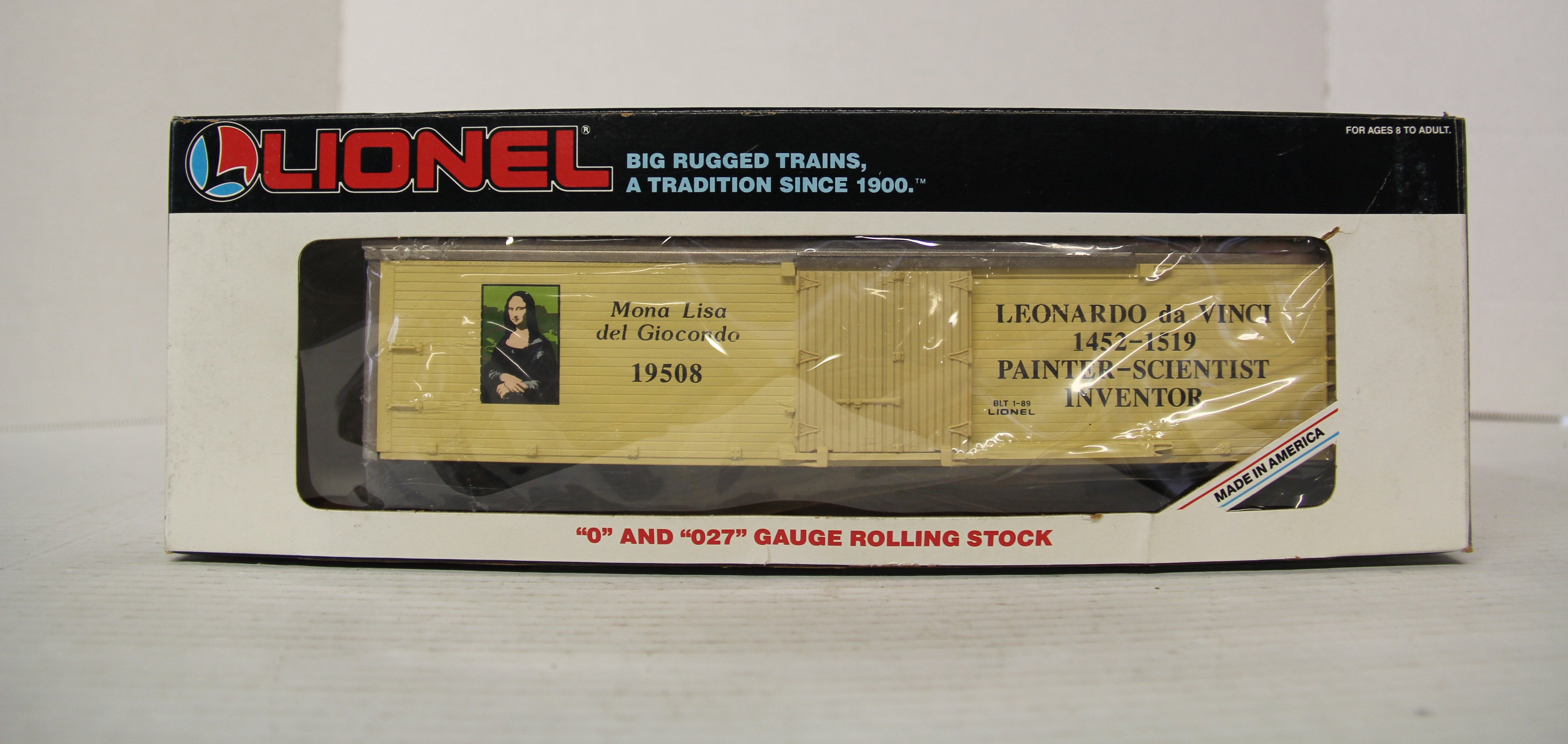 Lionel 6-19508 Leonardo Da Vinci Reefer-Second hand-M6412