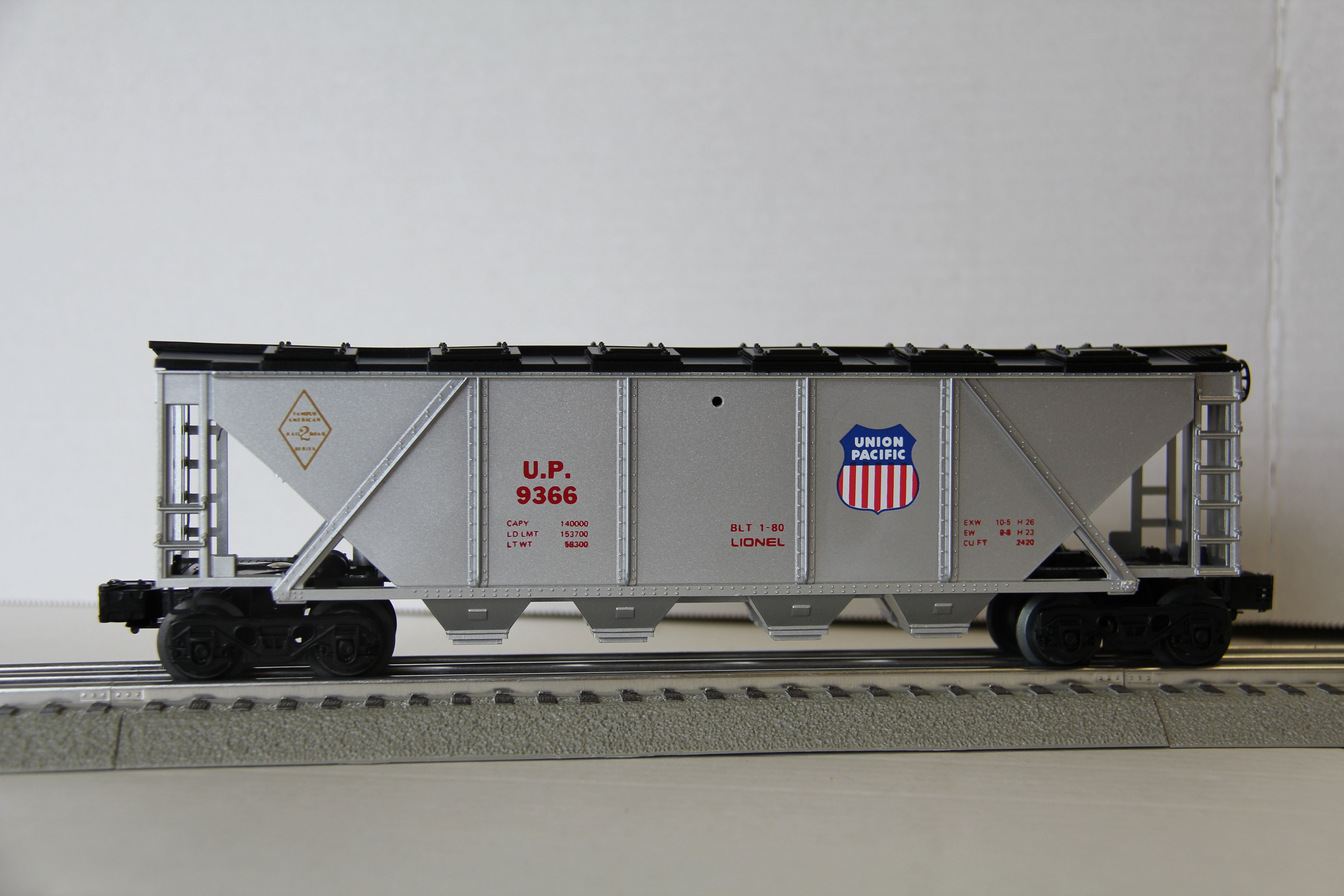 Lionel 6-9366 Famous American Railroad Union Pacific Hopper-Second hand-M4479