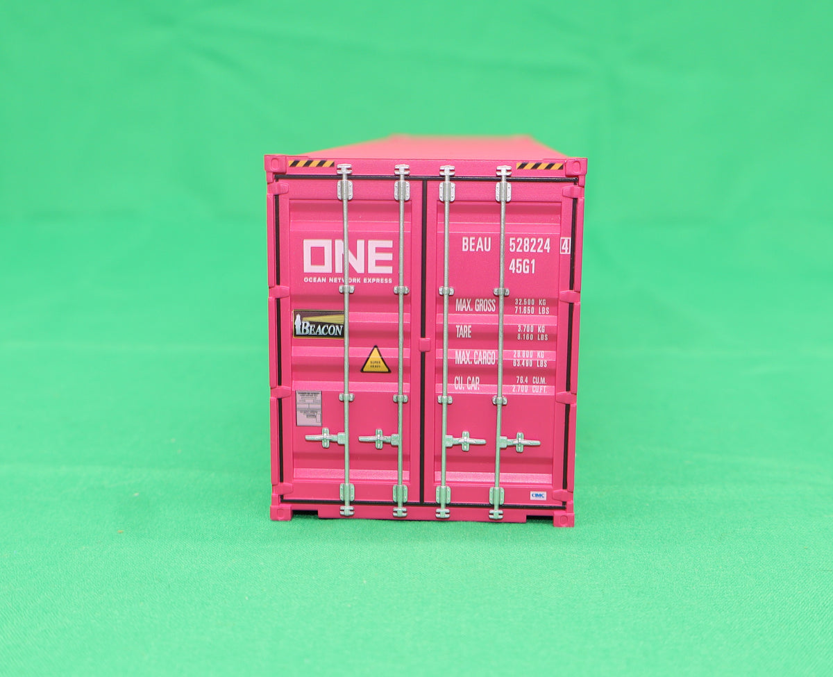 Atlas O 3002586 - Master - 40' High Cube Container “ONE” (Hope Container) - MrMuffin'sTrains