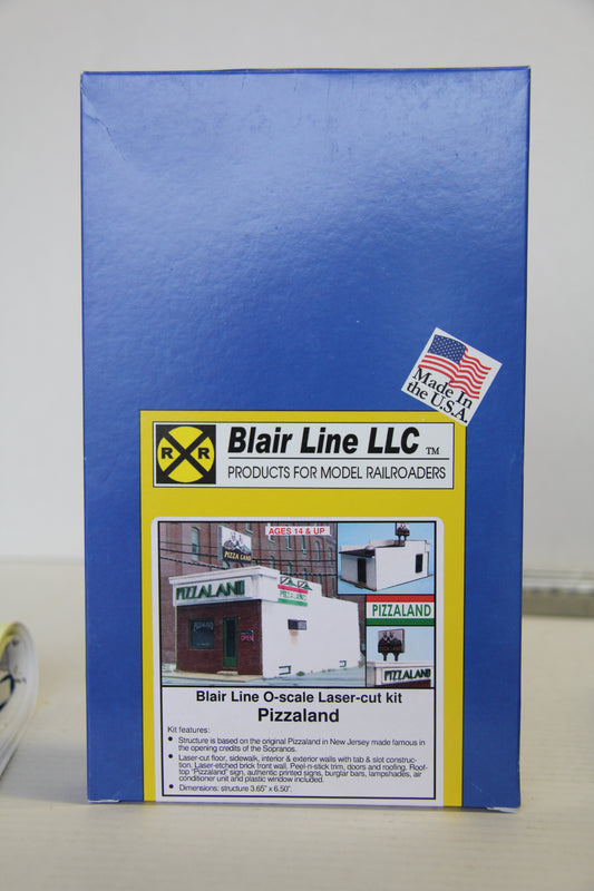 Blair Line LLC #296 Pizzaland O Scale kit -Second hand-M4518