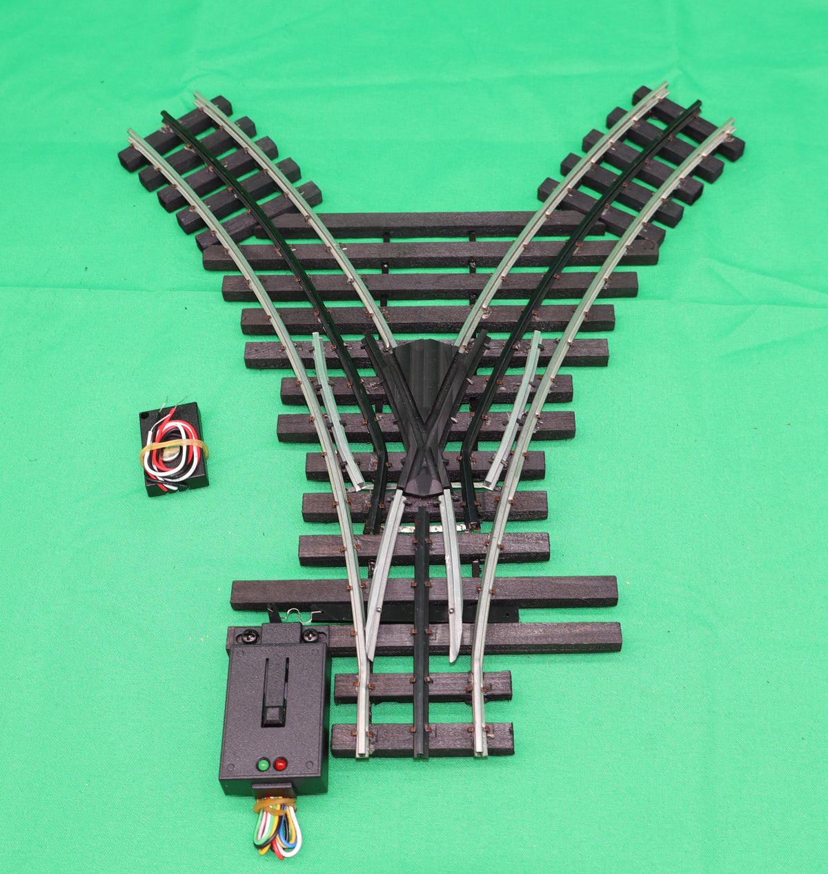 Ross Custom Switches #153M25 - Super Line - 031 Wye Switch Track w/ Dz2500