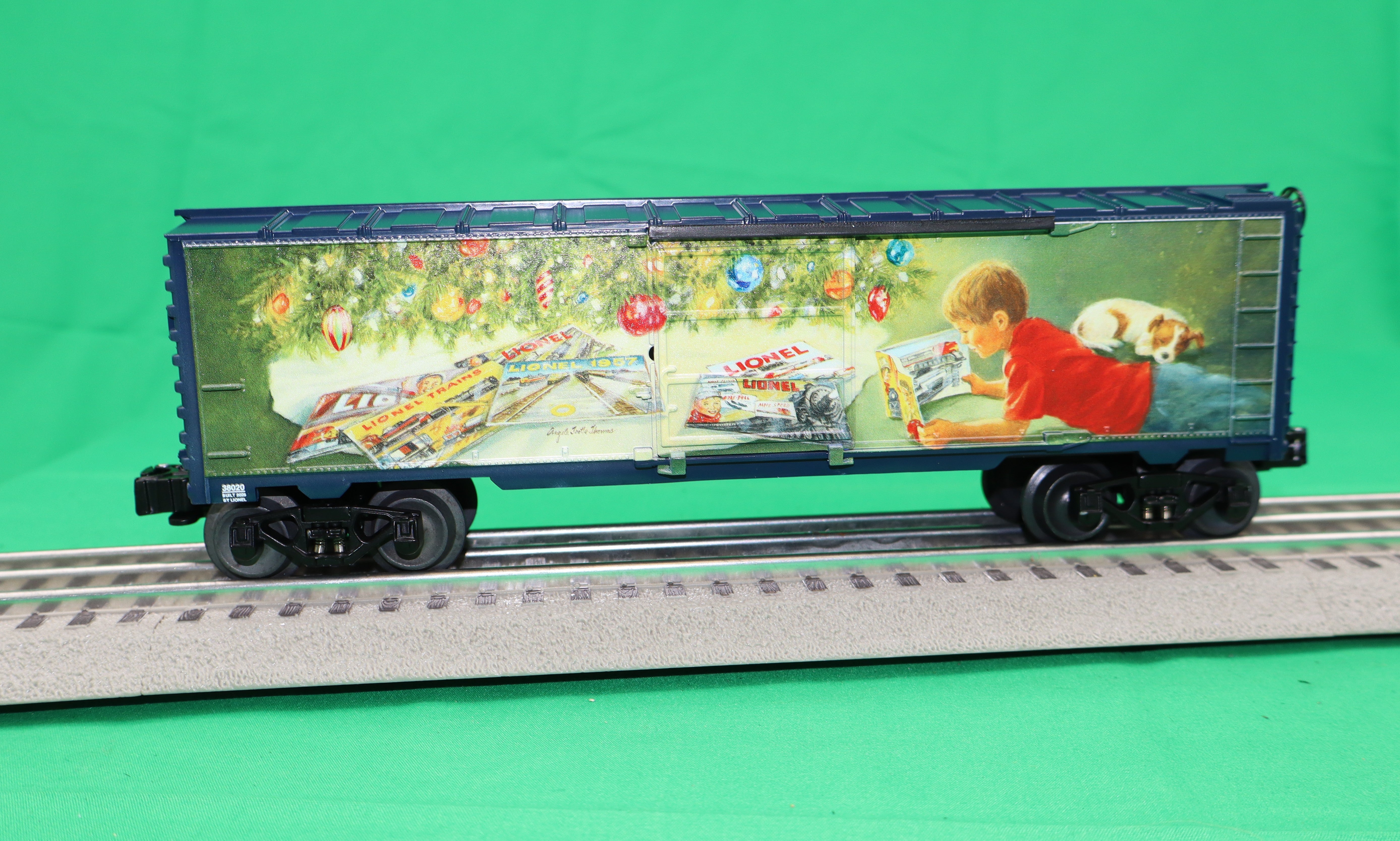 Lionel 2538020 - Angela Trotta Thomas - Boxcar "Christmas Anticipation"