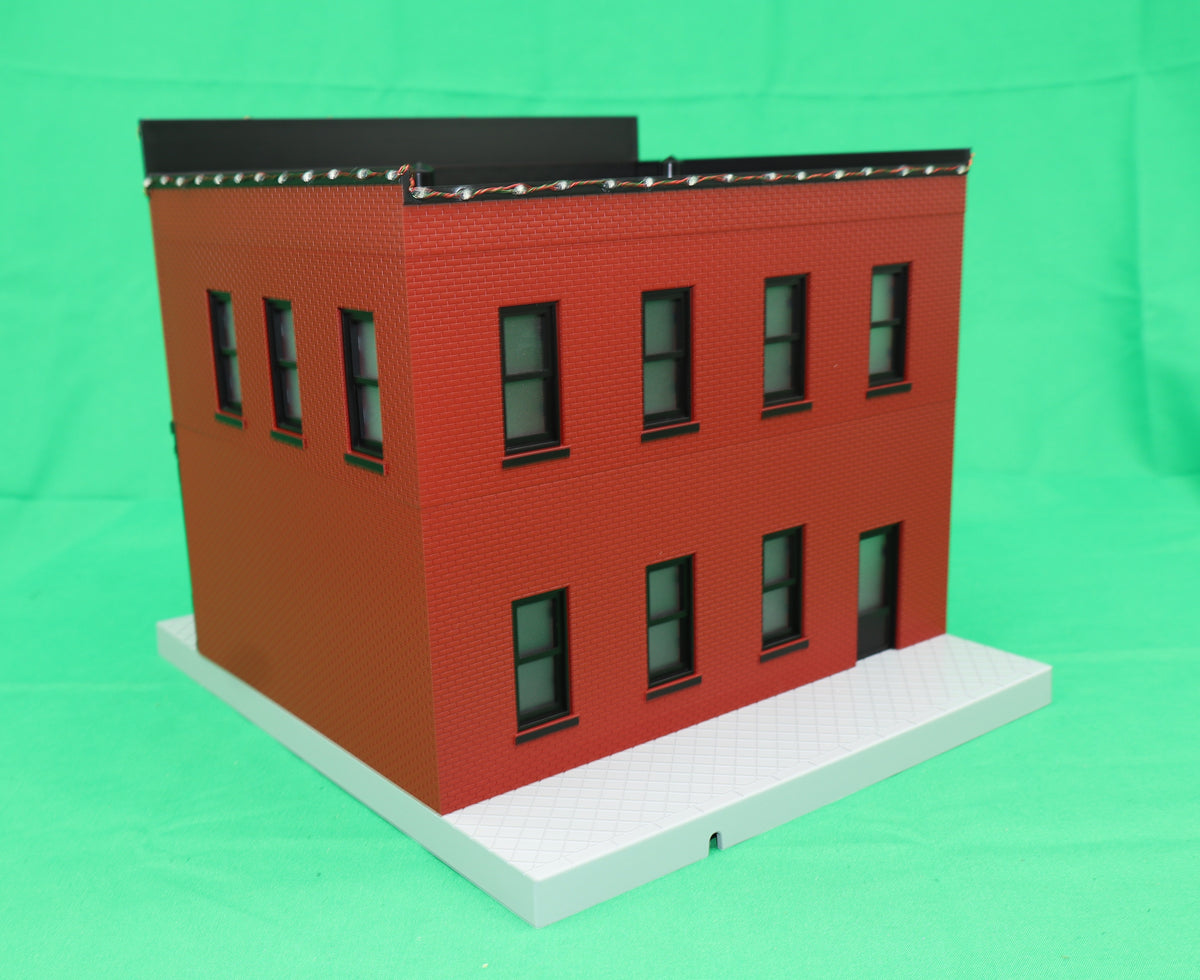 MTH 30-90727 - 2-Story City Building 1 "Halloween" w/ LEDs