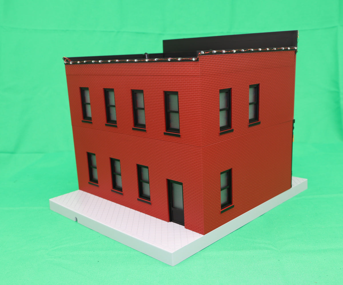 MTH 30-90727 - 2-Story City Building 1 "Halloween" w/ LEDs