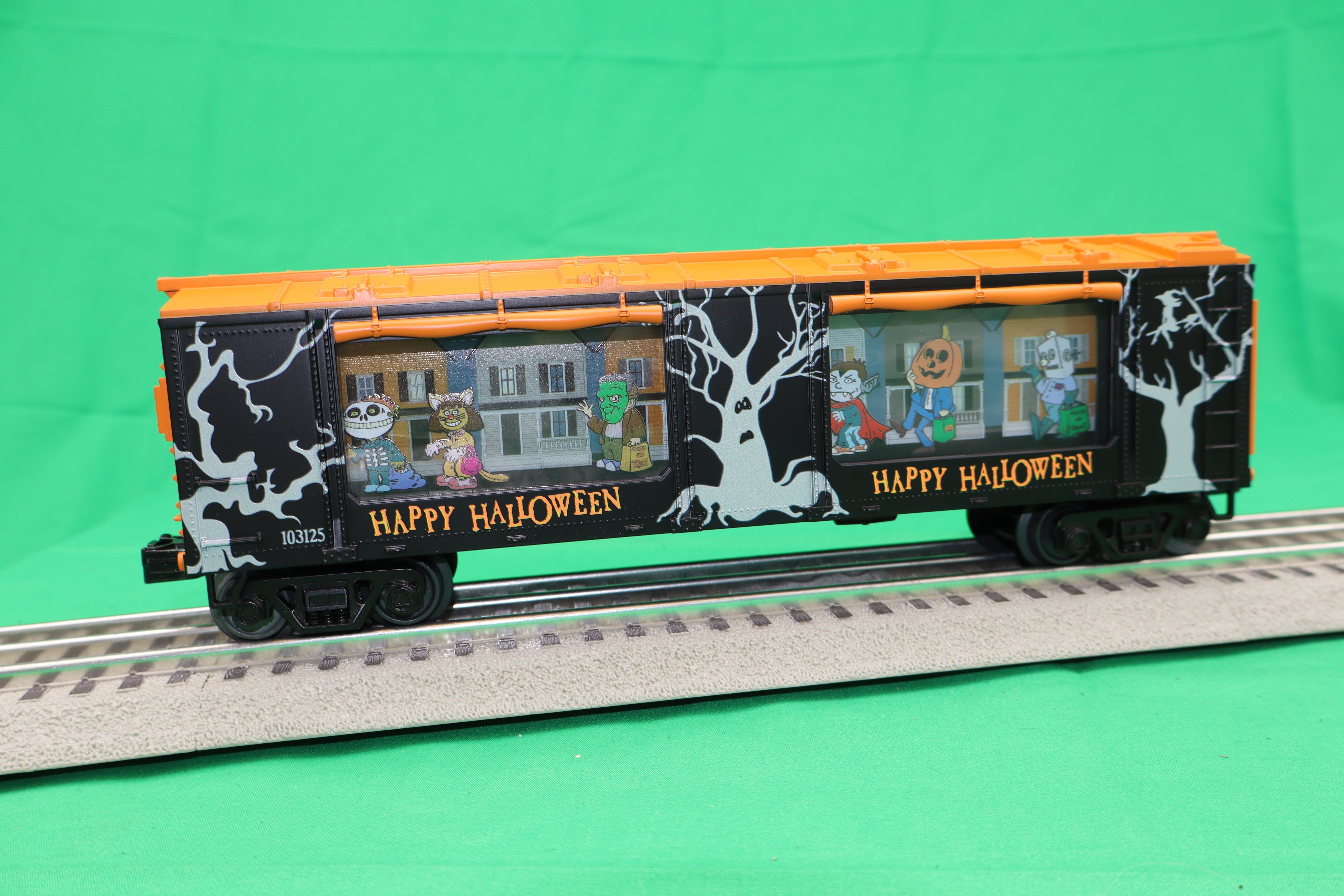 MTH 30-79730 - Operating Action Car "Halloween" #103125
