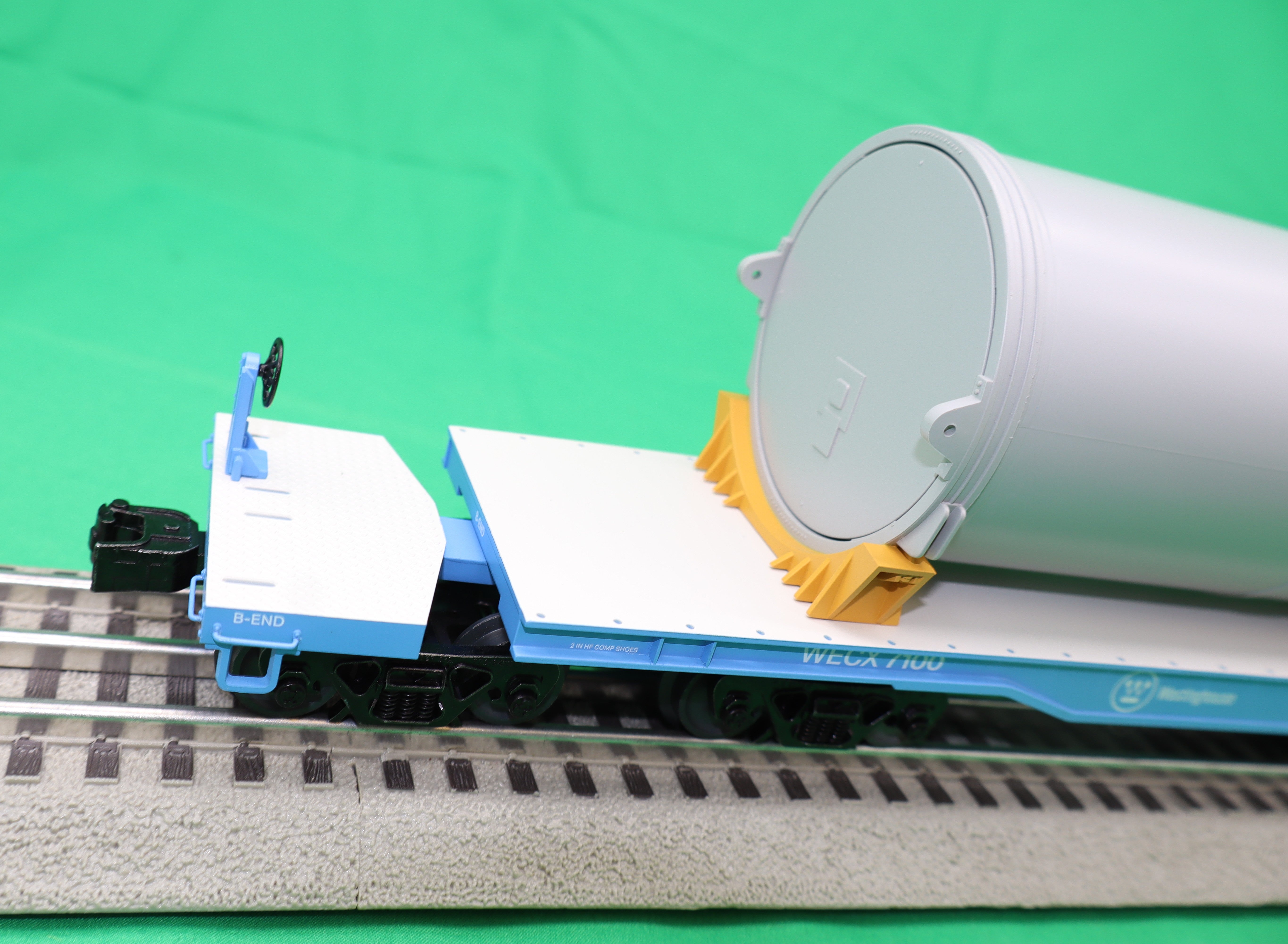 Lionel 2526220 - Heavy Duty Flatcar "Westinghouse" #7100