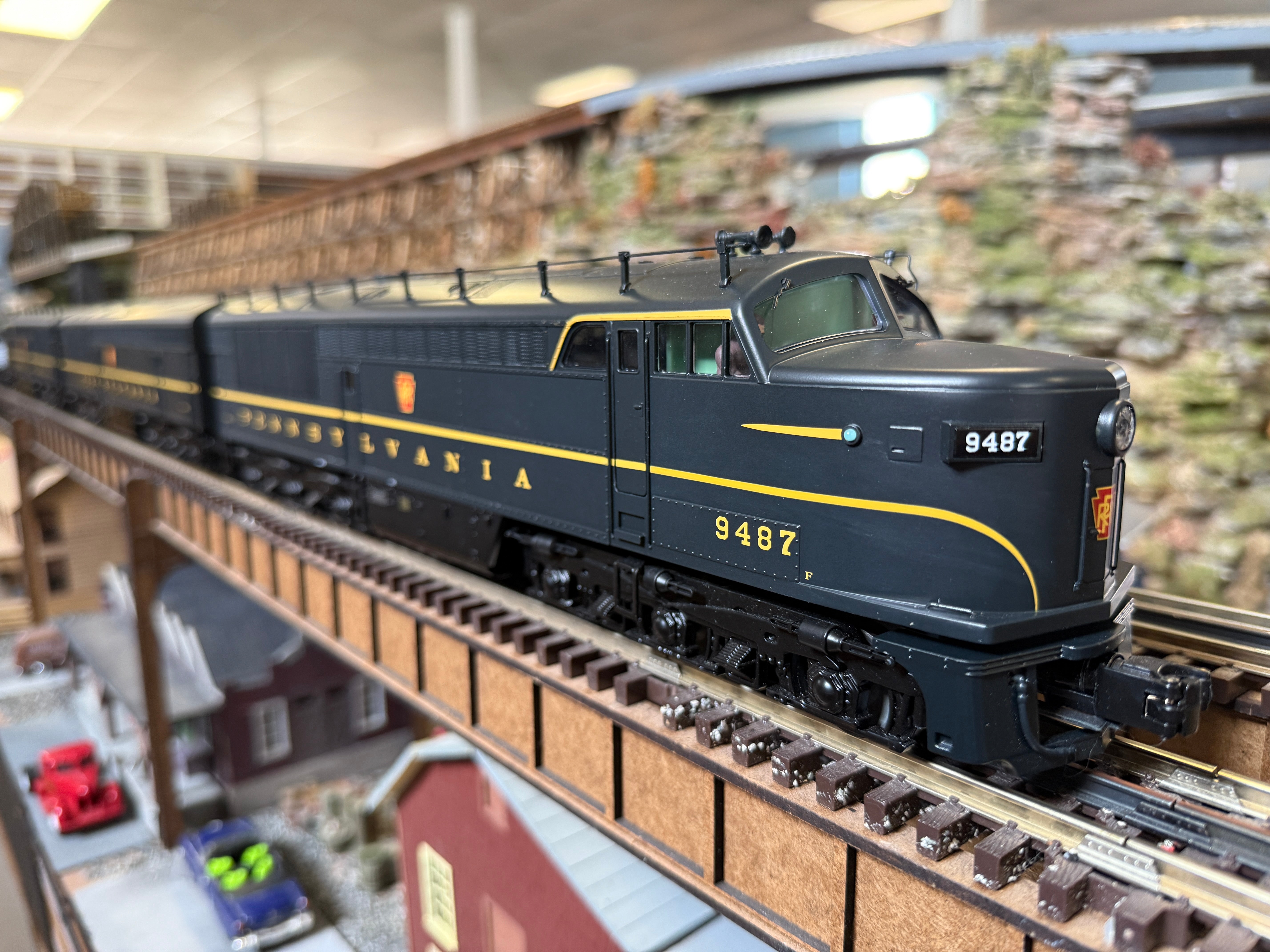 MTH 20-21850-1 - FM Erie Built AB Diesel Set "Pennsylvania" #9487A/9458B w/ PS3
