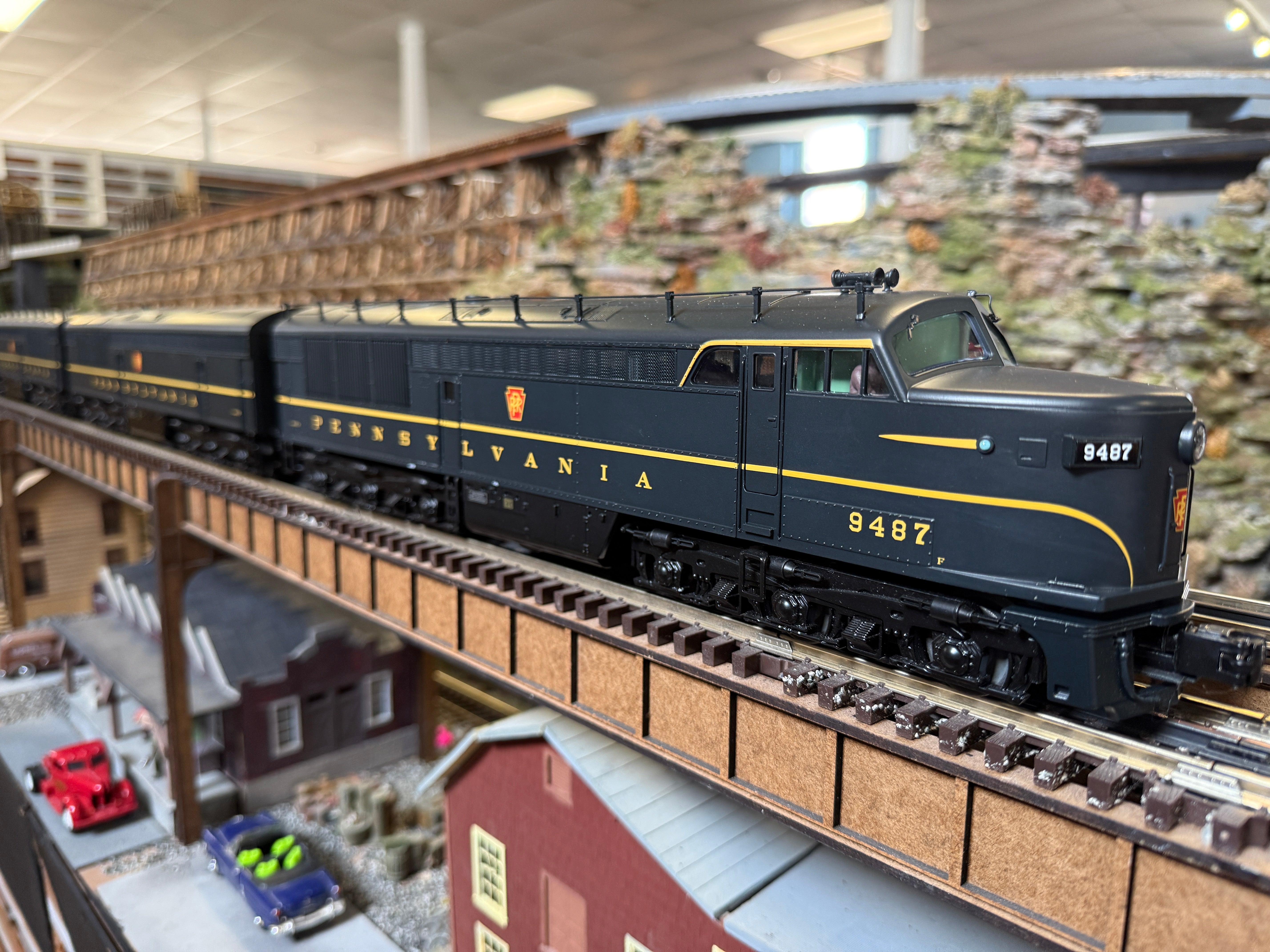 MTH 20-21850-1 - FM Erie Built AB Diesel Set "Pennsylvania" #9487A/9458B w/ PS3