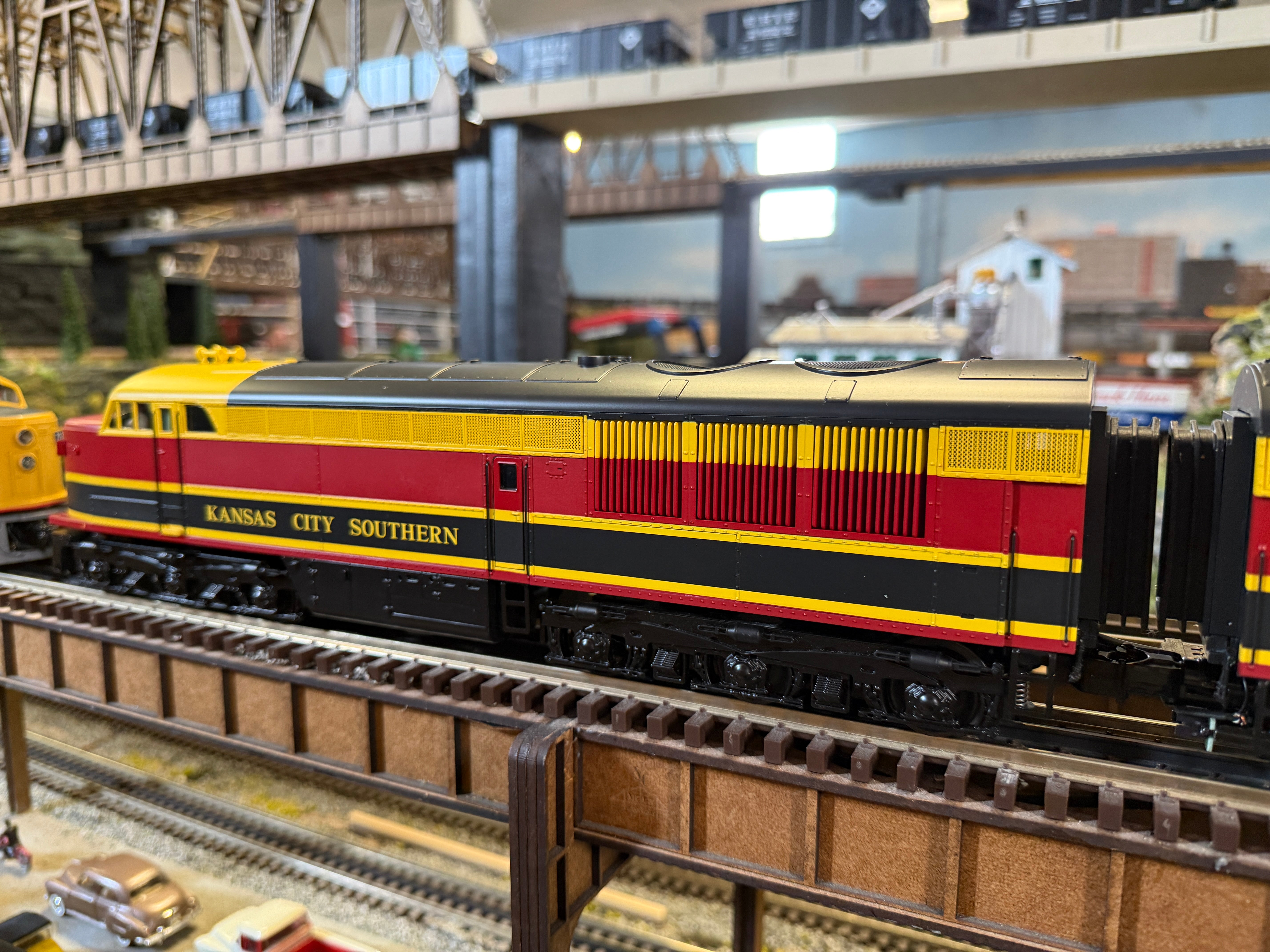 MTH 20-21855-3 - FM Erie Built A Unit Diesel "Kansas City Southern" #90A (Non-Powered)