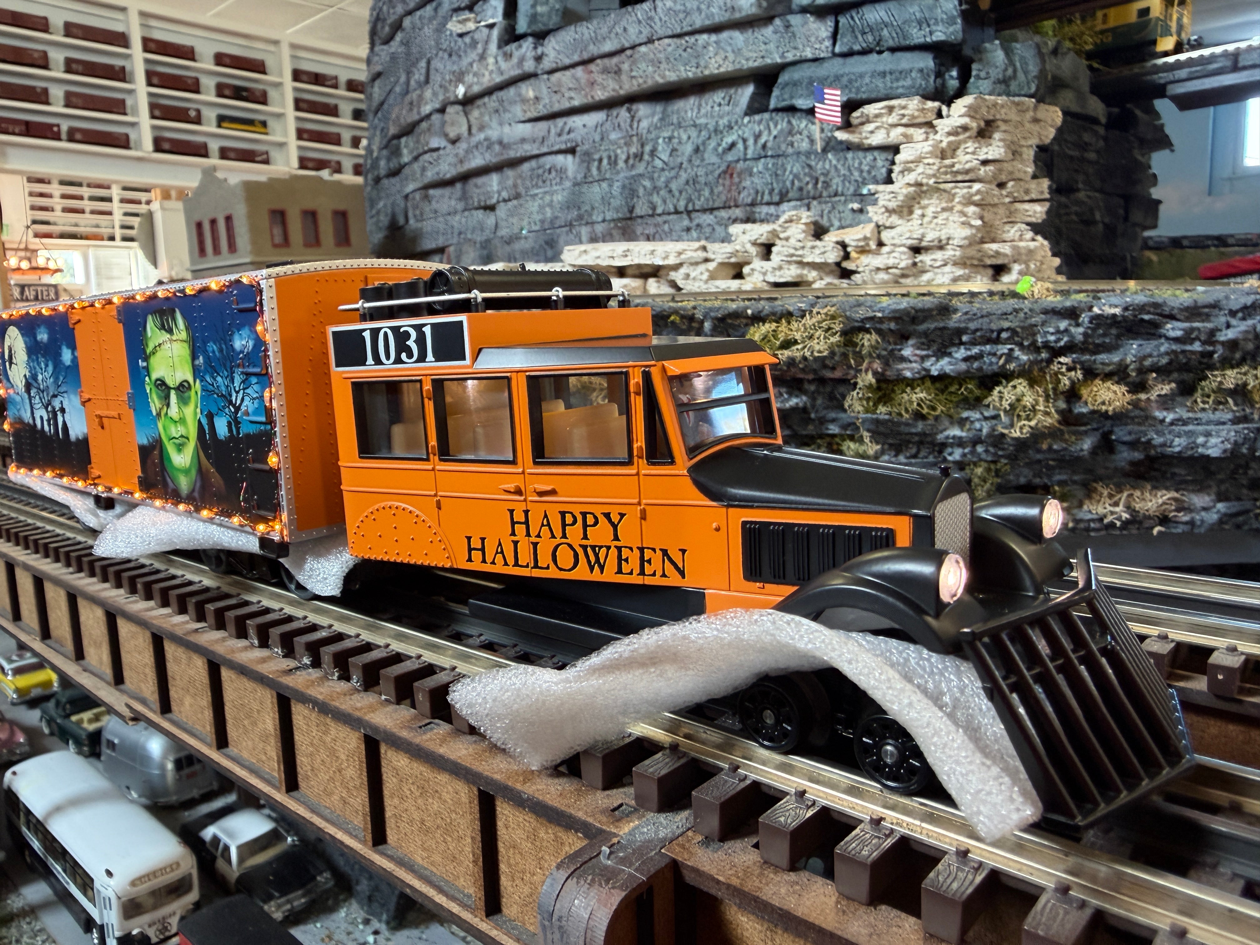 MTH 30-21320-1 - Galloping Goose Diesel "Halloween" #1031 w/ PS3