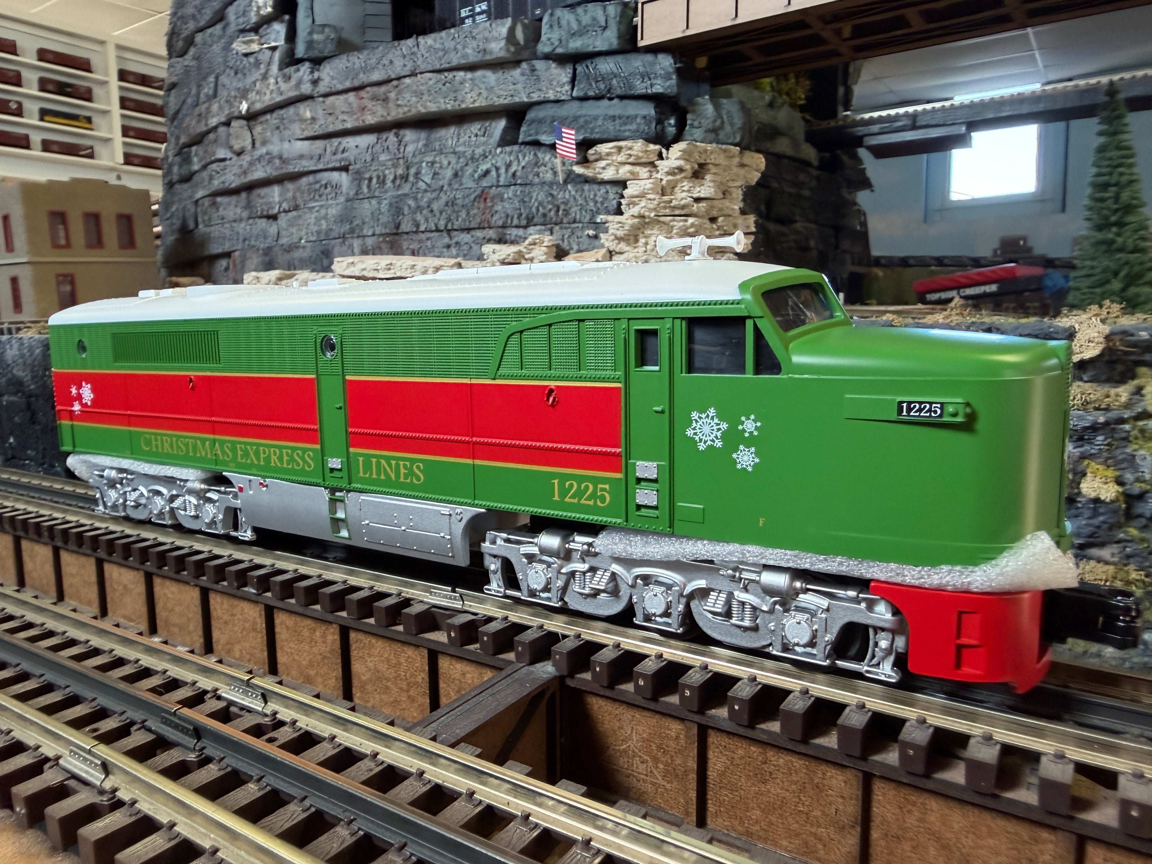 MTH 30-21314-1 - Alco PA A-Unit Diesel "Christmas" #1225 w/ PS3