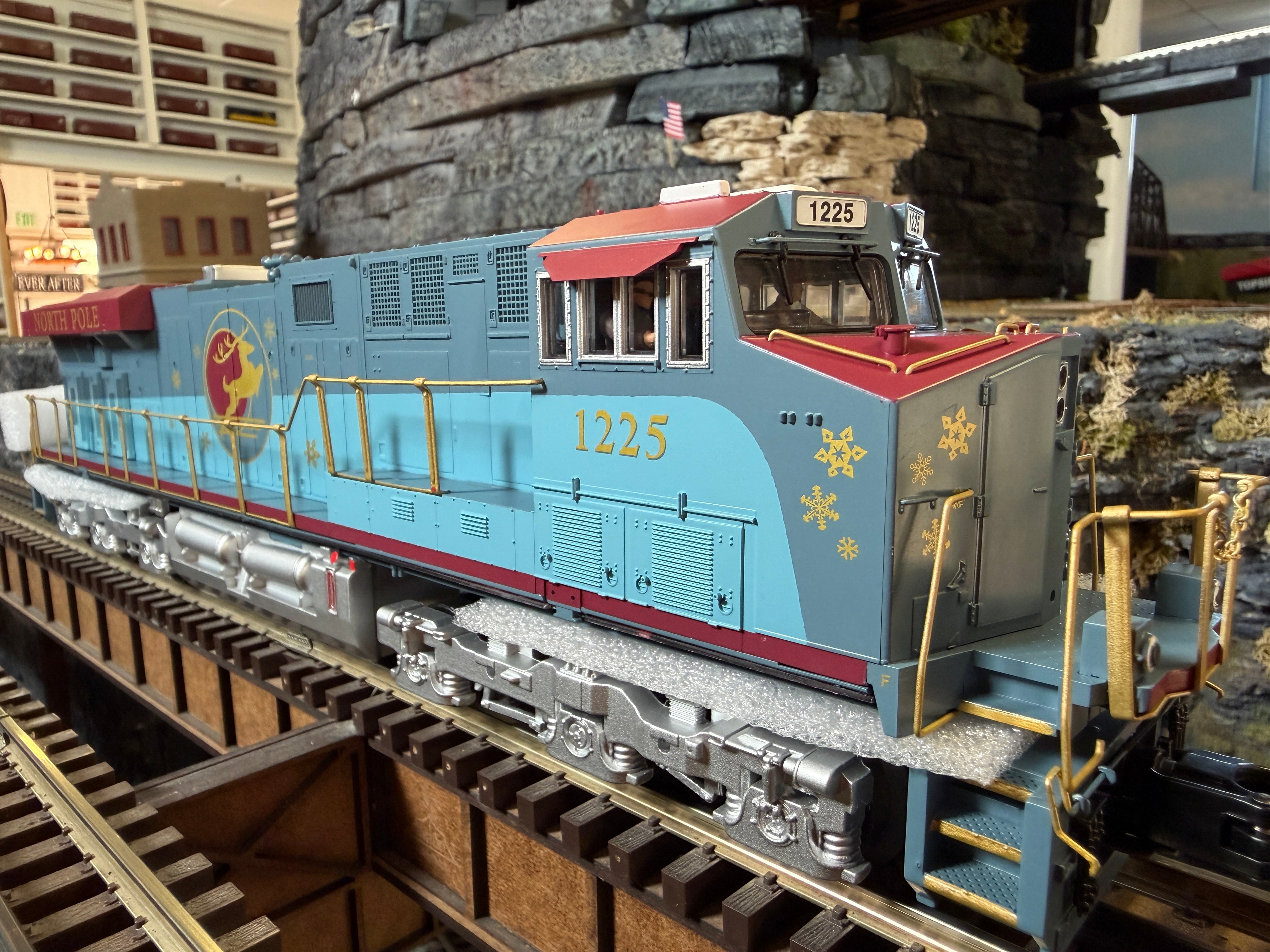MTH 30-21327-1 - ES44AC Imperial Diesel Engine "North Pole" #1225 w/ PS3