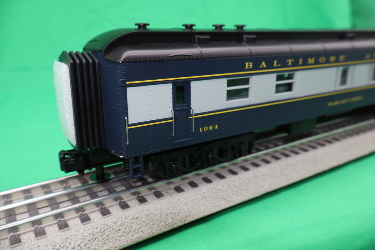MTH 30-69355 - 60' Madison Combo/Diner Set "Baltimore & Ohio" (2-Car)