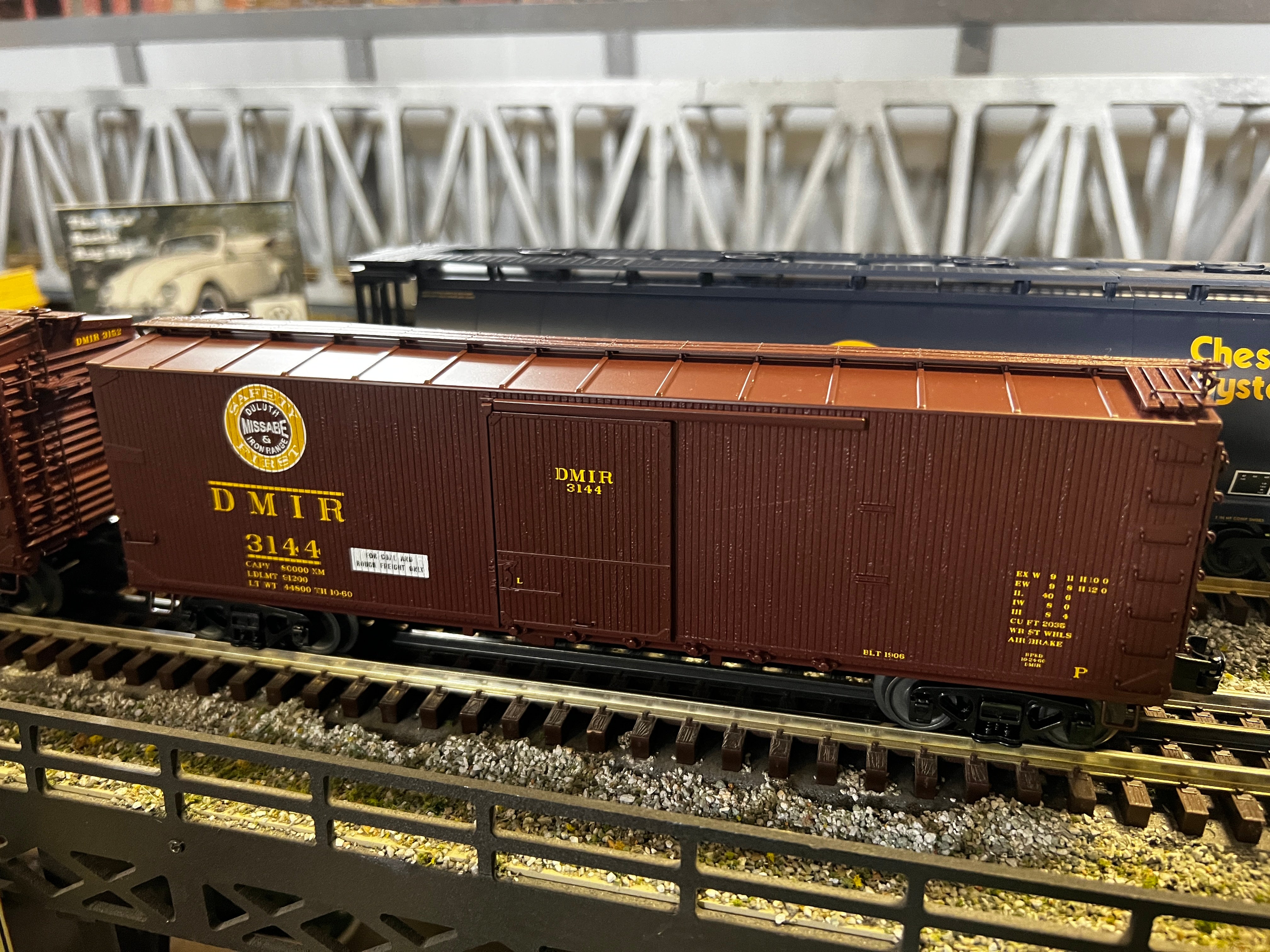 MTH 20-99349 - 40' Double Sheathed Box Car "Duluth Missabe & Iron Range" #3144 - Custom Run for MrMuffin'sTrains