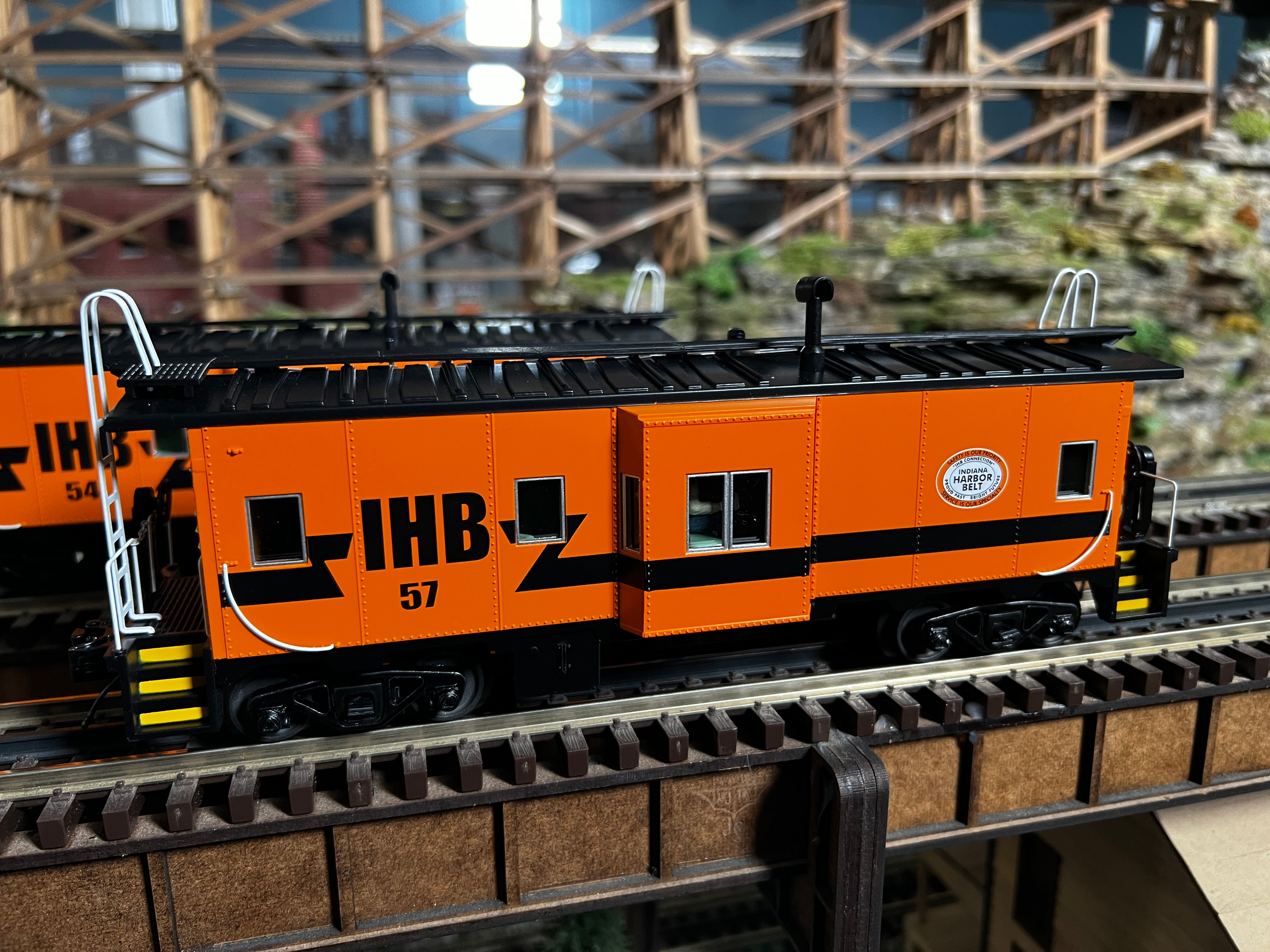 MTH 20-91774 - Bay Window Caboose "Indiana Harbor Belt" #57 - Custom run for MrMuffin'sTrains