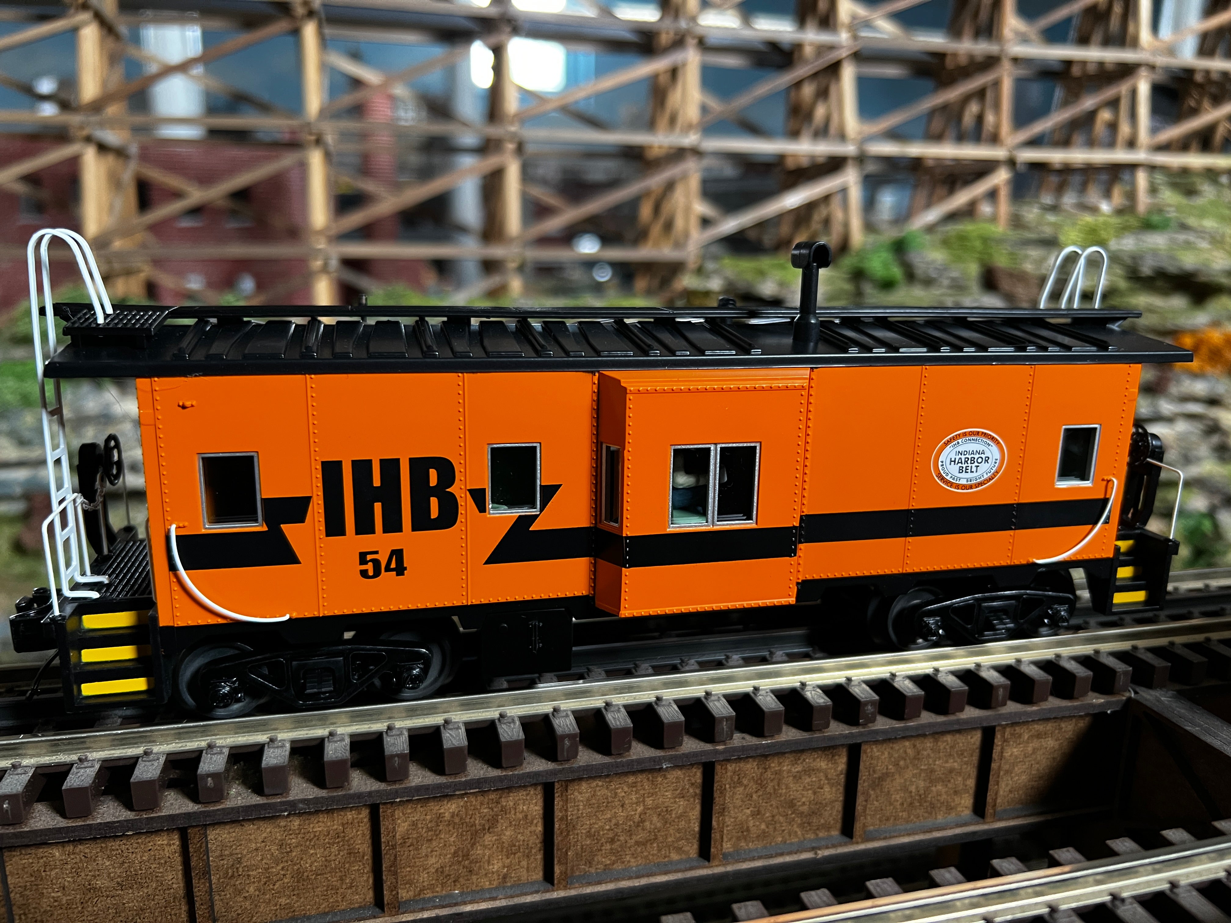 MTH 20-91773 - Bay Window Caboose "Indiana Harbor Belt" #54 - Custom run for MrMuffin'sTrains