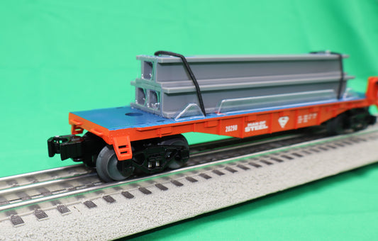 Lionel 2428290 - DC Comics - Superman Man of Steel Flatcar w/ i-Beam Load
