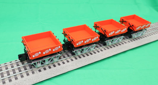 Lionel 2526630 - Disconnect Candy Dump Cars "Christmas" (4-Car)