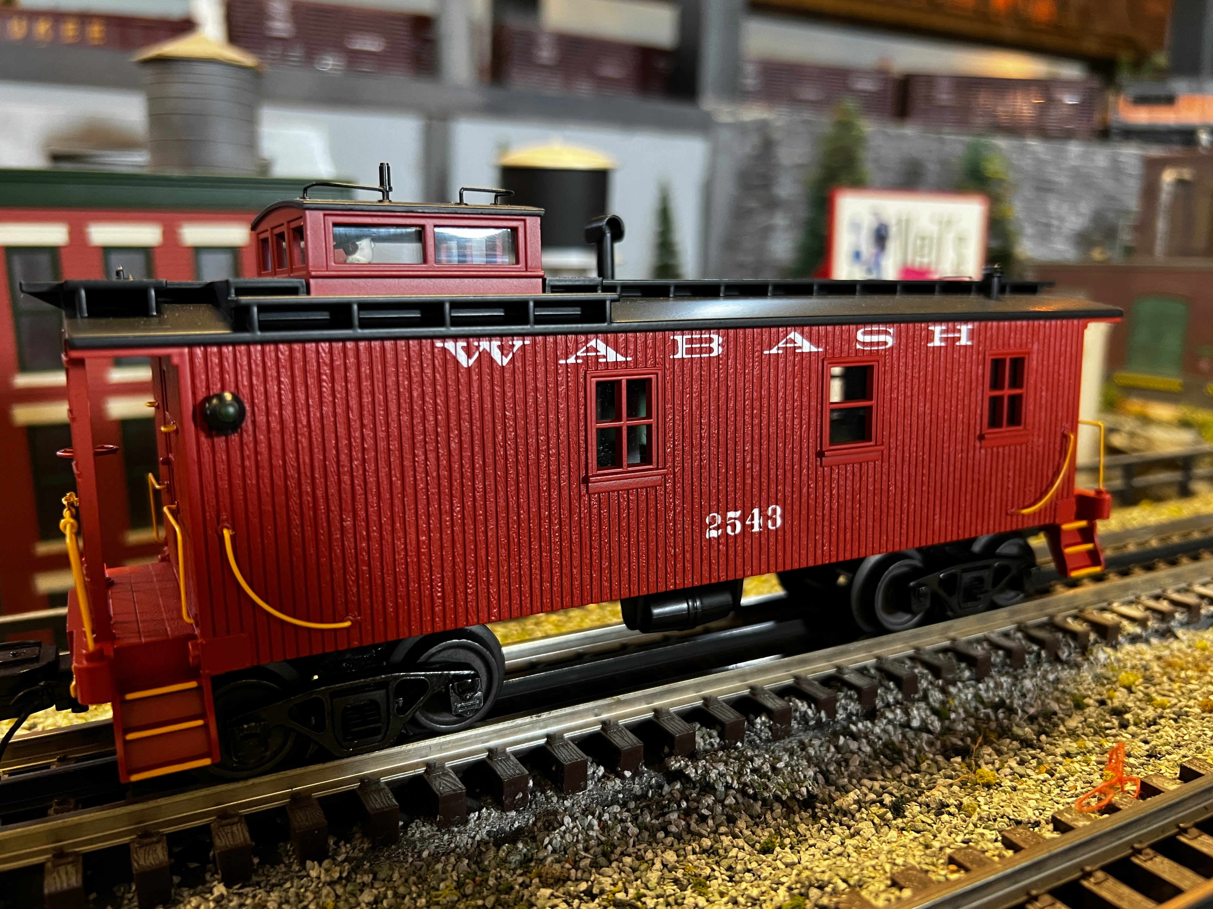 MTH 20-91825 - 35' Woodside Caboose "Wabash" #2543 - Custom Run for MrMuffin'sTrains
