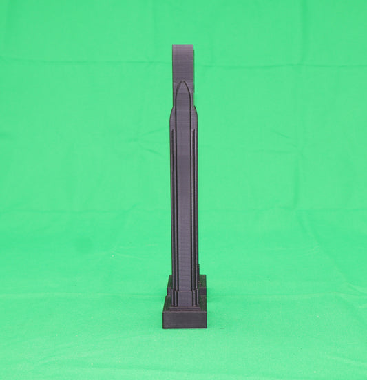 Sedgwick O Scale Models ETS-RAN - Elevated Track System - Art Deco Riser (Narrow) - MrMuffin'sTrains