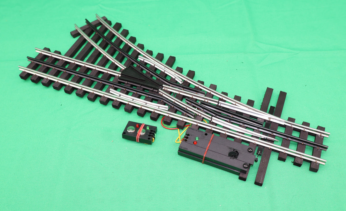 Ross Custom Switches #115M - Super Line - O54 Switch (Right Hand) w/ Dz1000 - MrMuffin'sTrains