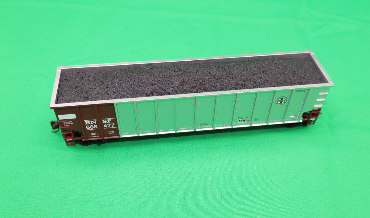 Atlas HO 20 007 704 - Trainman - Aluminum Coal Gondola Car "BNSF" #668477