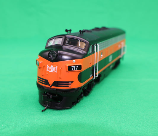 Walthers HO 910-11402 - Mainline - EMD F7 Diesel Locomotive "Bessemer & Lake Erie" #717A (Standard DC)