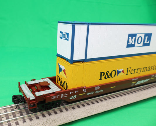 MTH 20-95782 - Premier - Husky Stack Car "BNSF"
