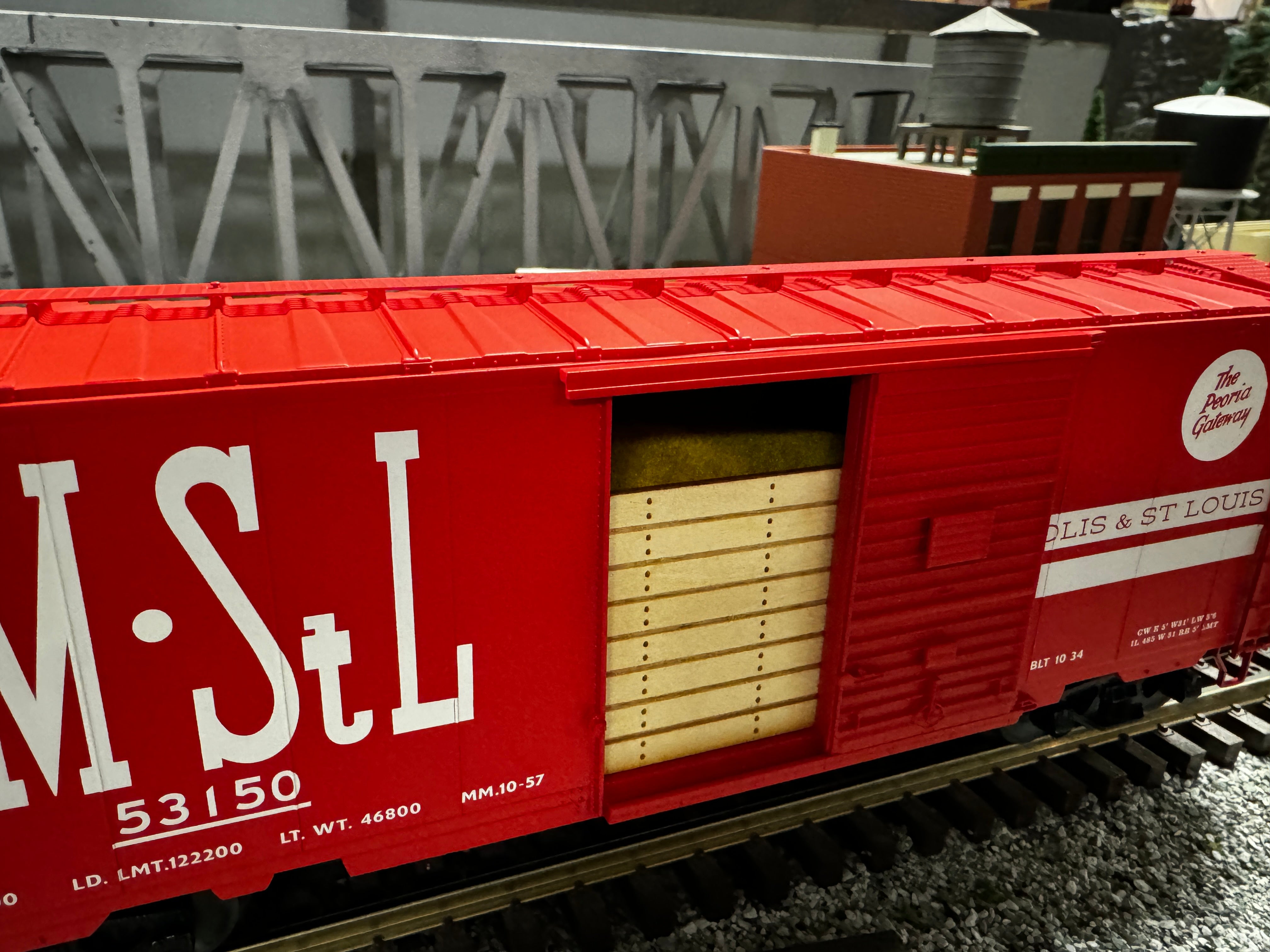 Lionel 2326680 - Grain Door Boxcar "Minneapolis & St. Louis" #53150