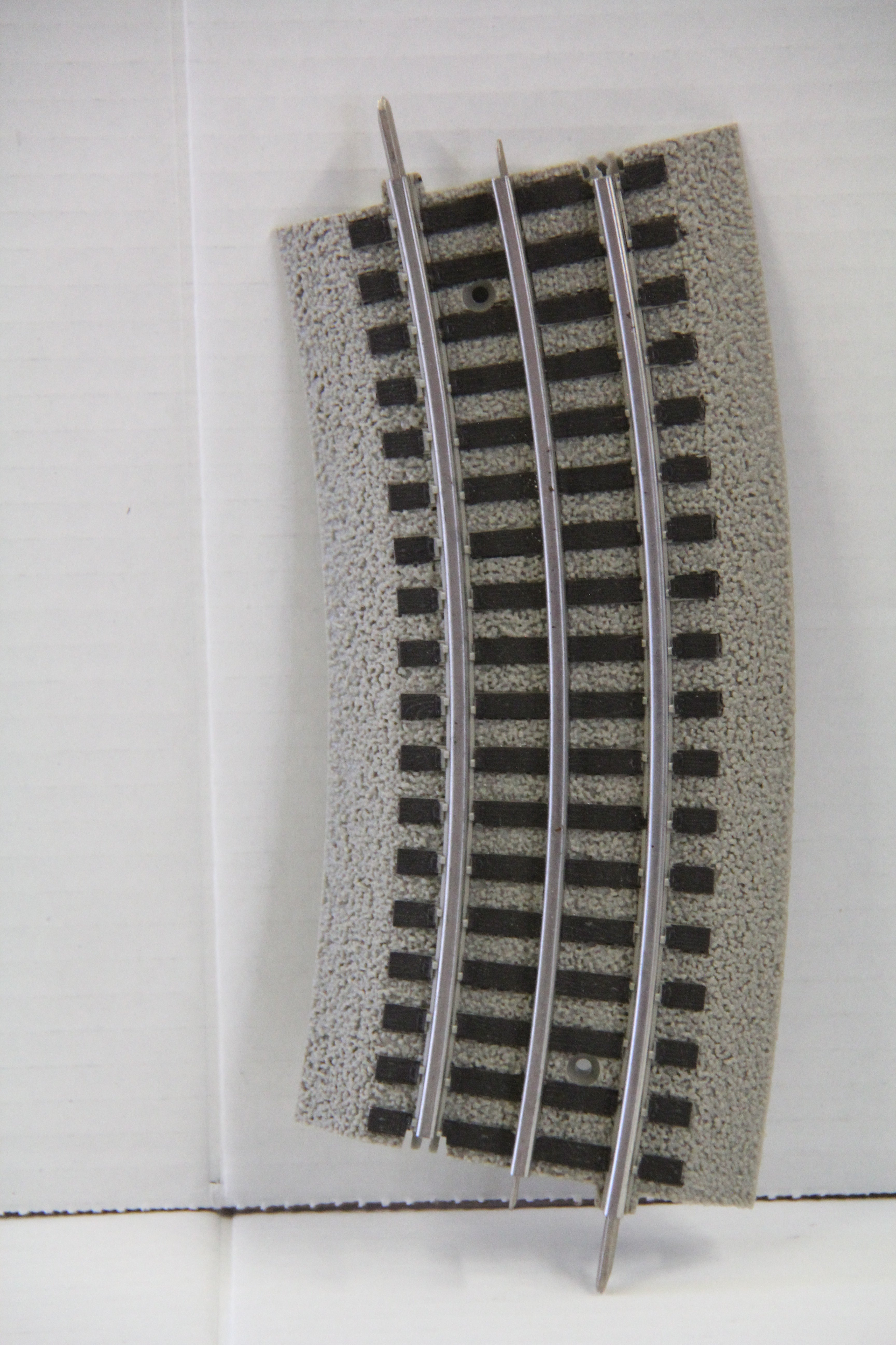 Lionel FasTrack 036 Half Curve Set of 4-Second hand-M6829