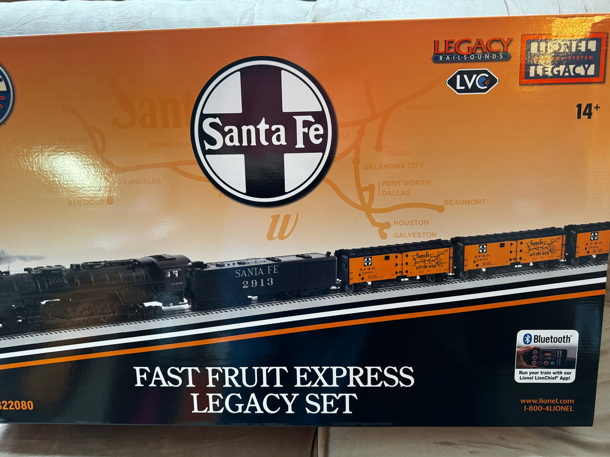 Lionel 2322080 - Legacy Fast Fruit Express "Santa Fe" Freight Set - MrMuffin'sTrains