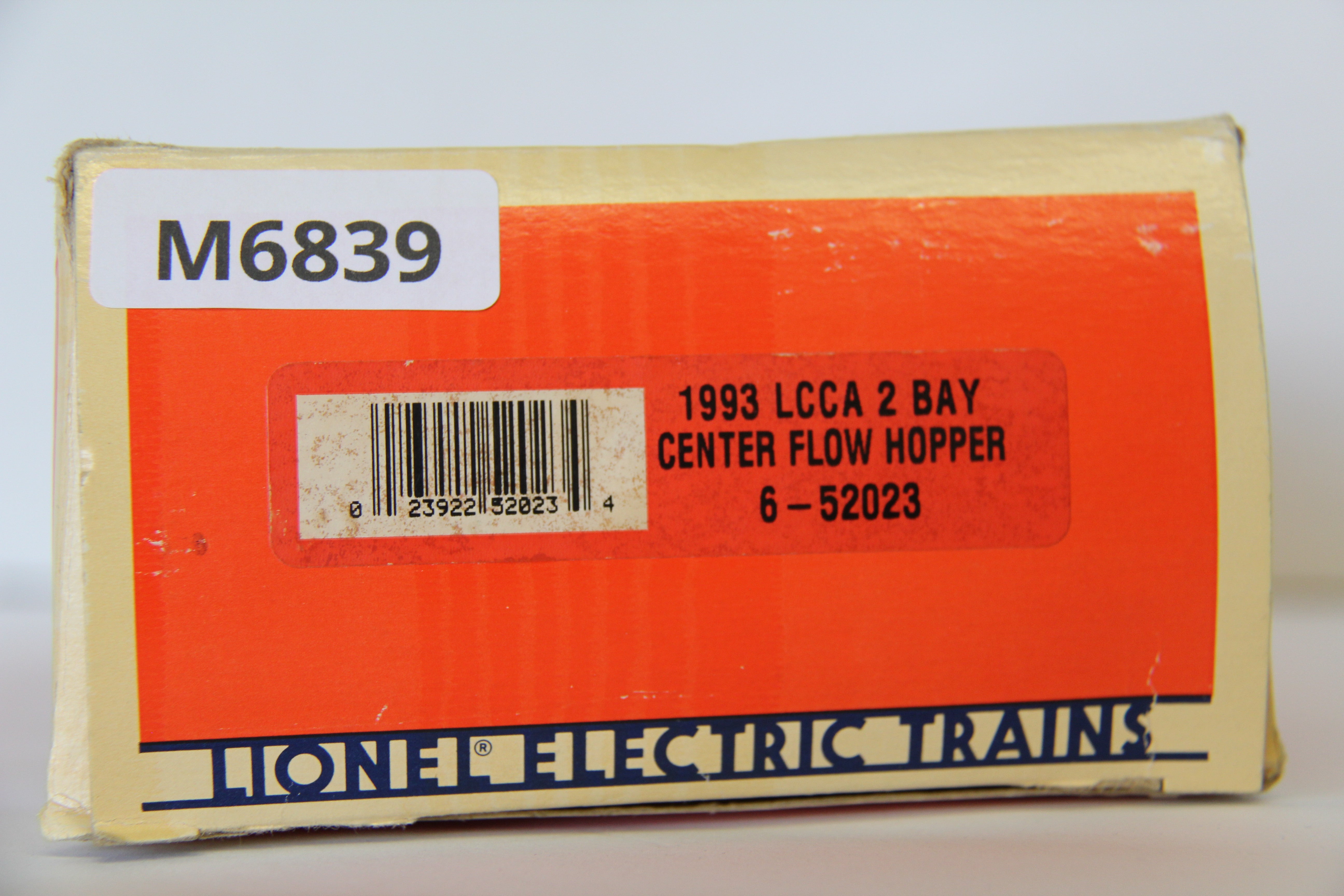 Lionel 6-52023 1993 LCCA 2 Bay Center Flow Hopper-Second hand-M6839